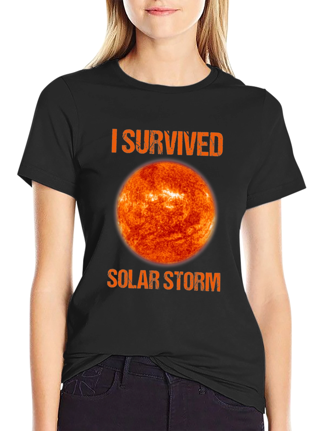 I Survived Solar Storm Graphic T-Shirt