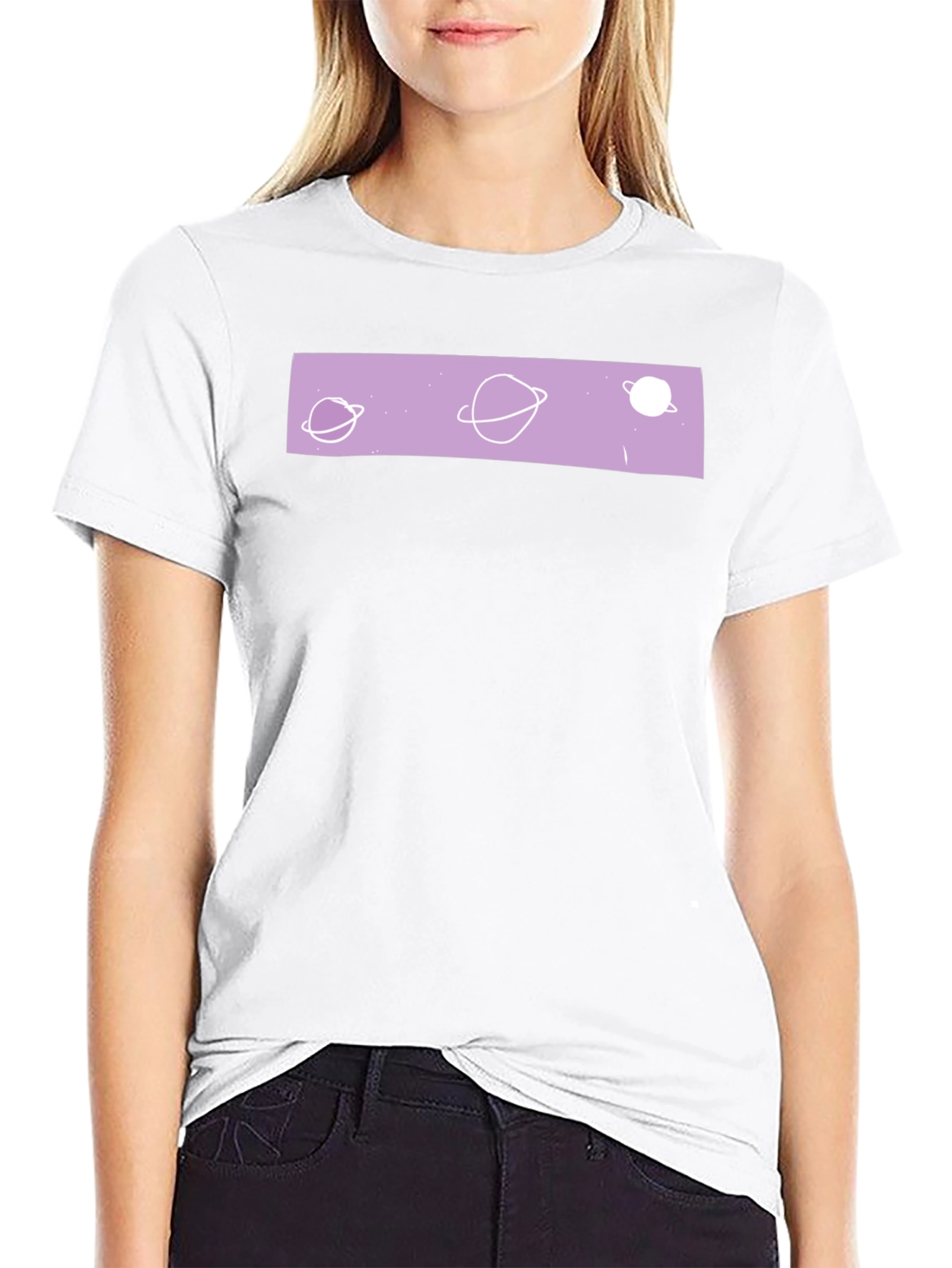 Cosmic Planet T-Shirt - Black