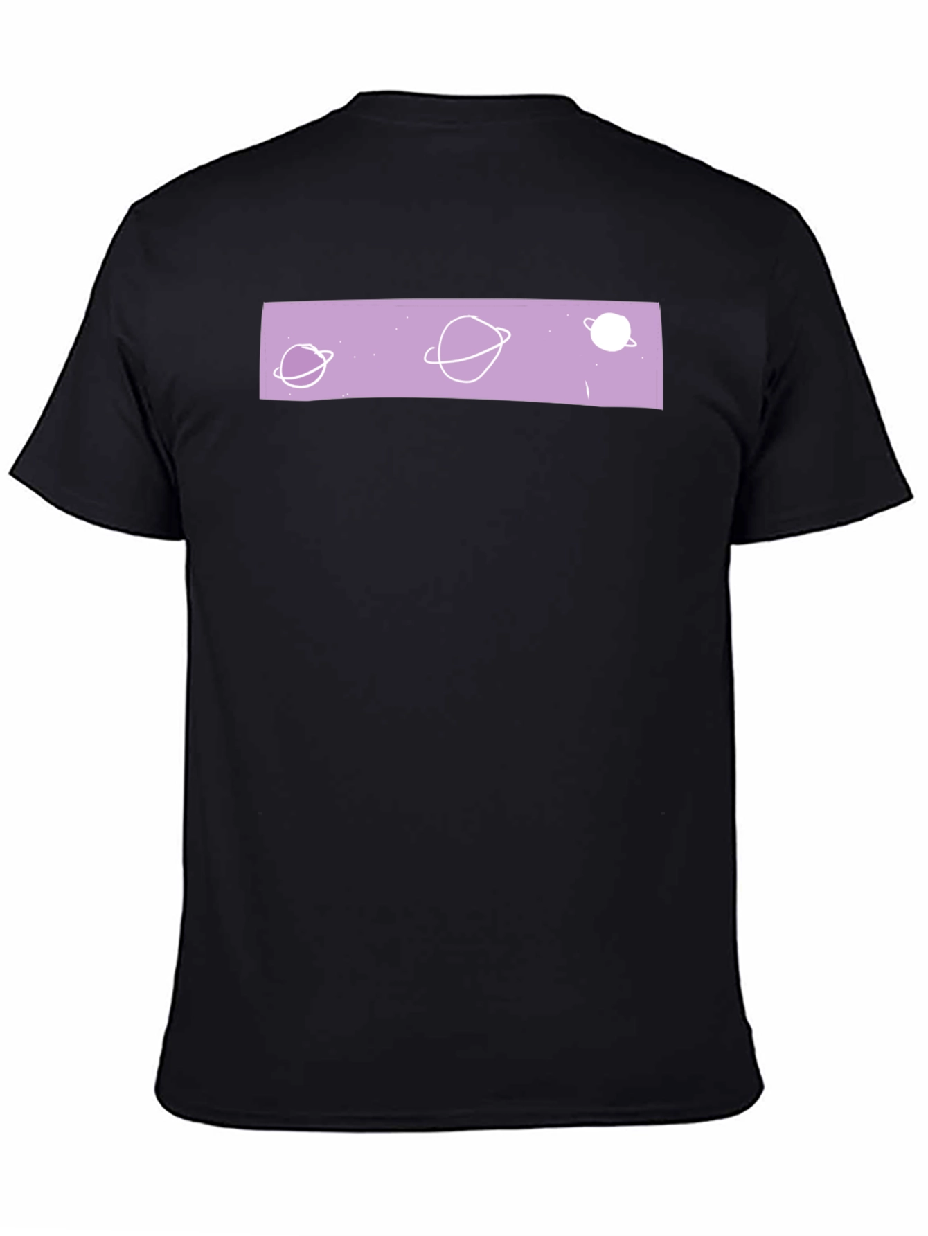 Cosmic Planet T-Shirt - Black