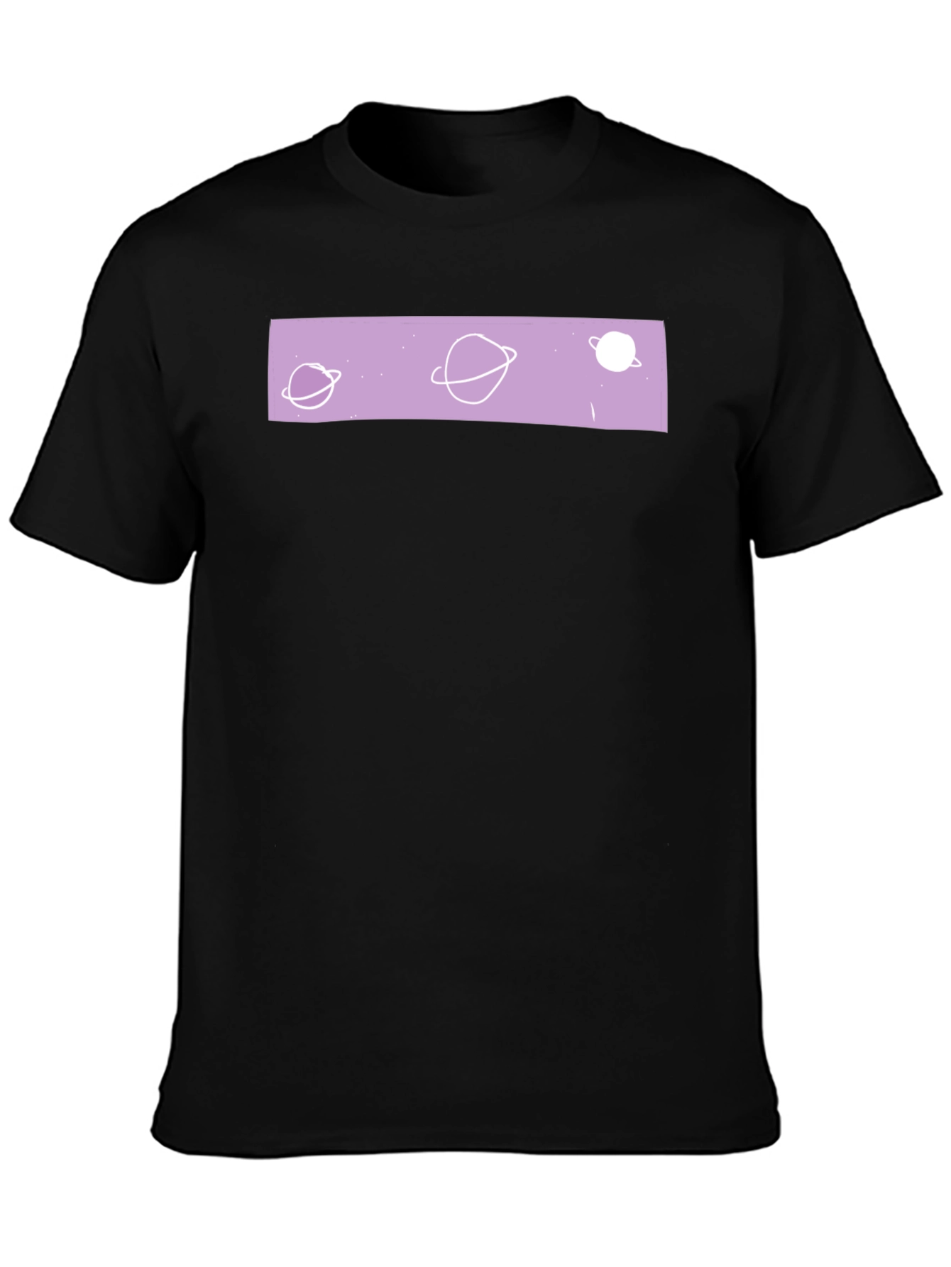 Cosmic Planet T-Shirt - Black