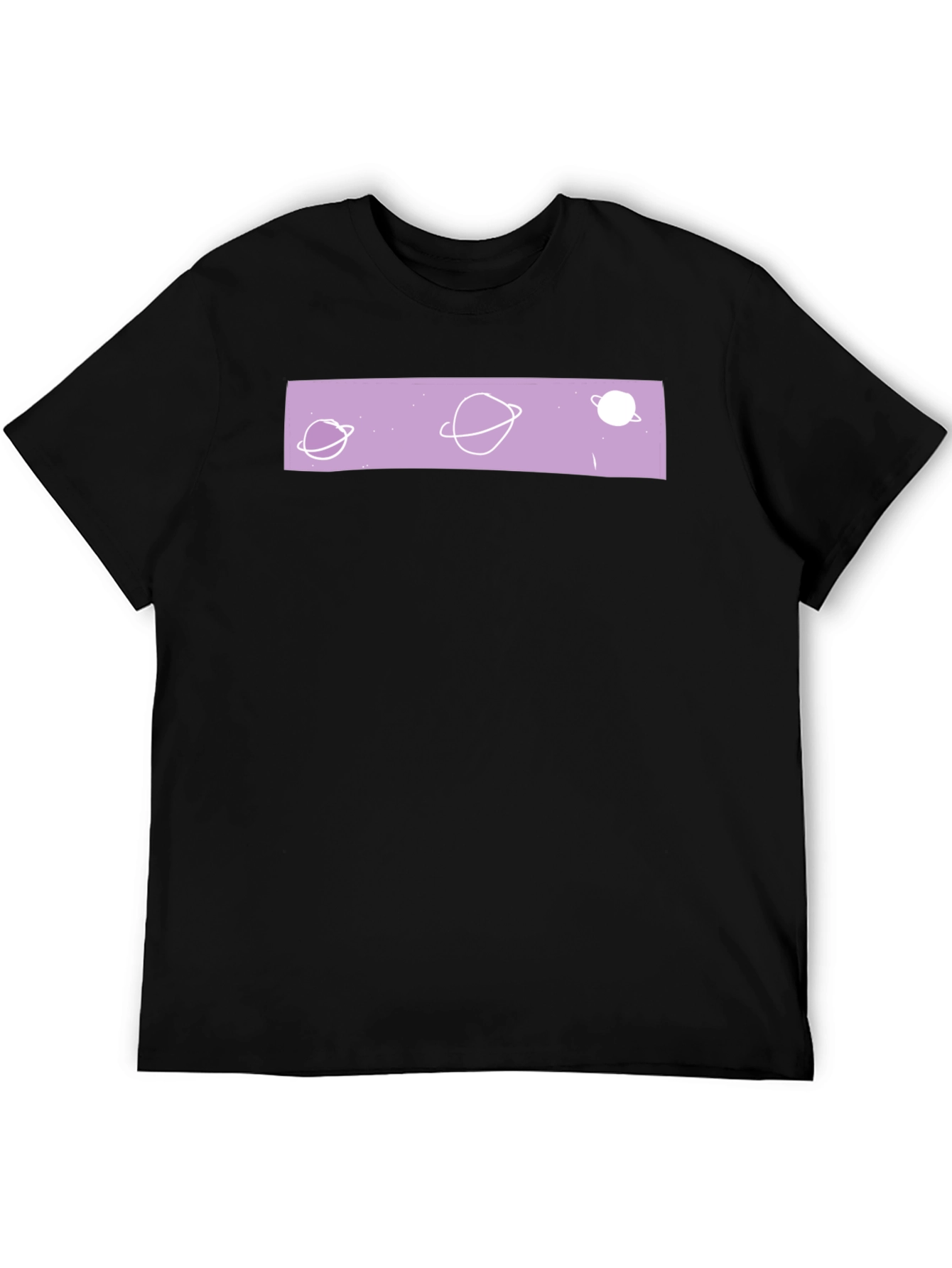 Cosmic Planet T-Shirt - Black