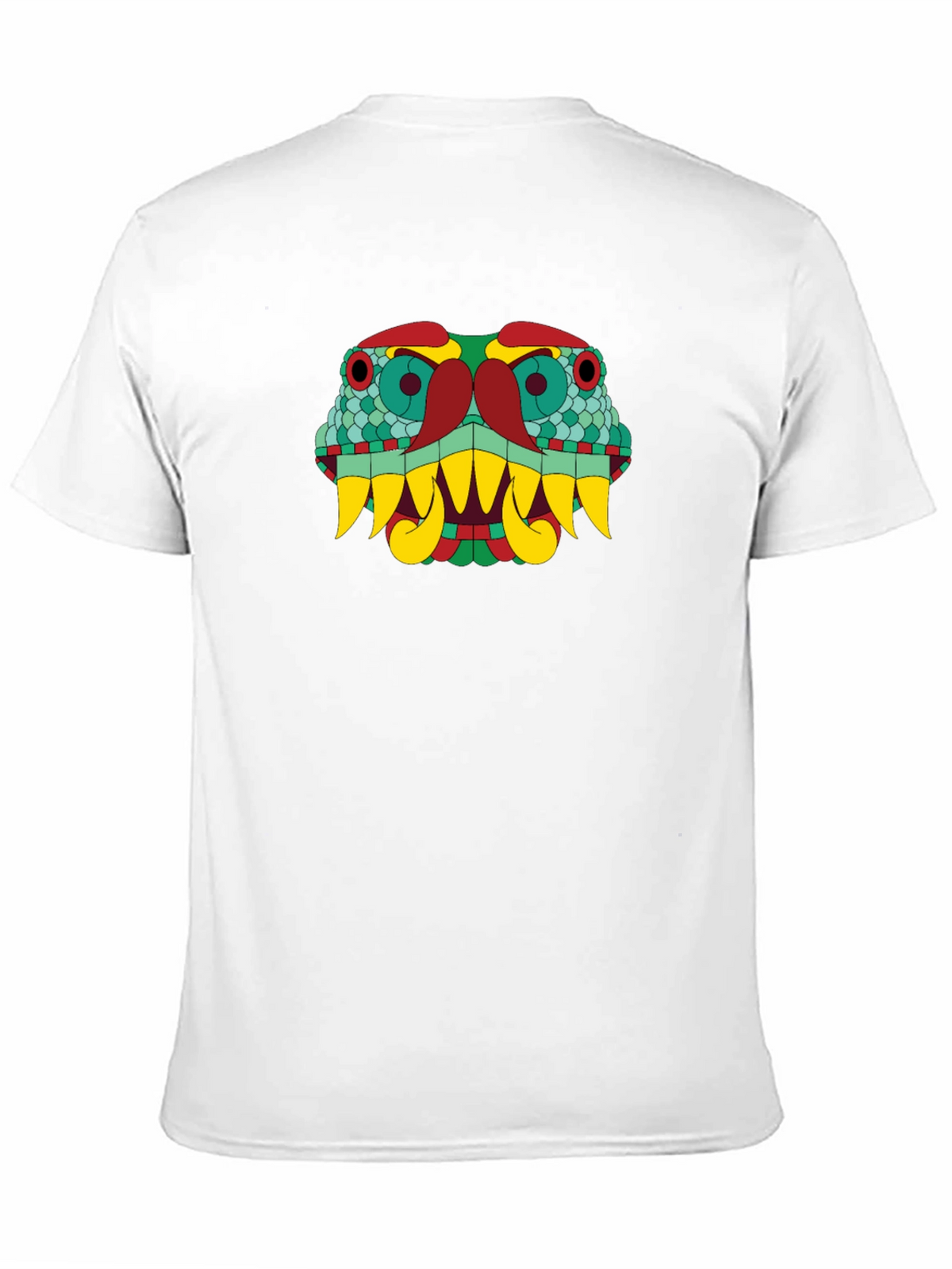 Aztec Serpent Graphic T-Shirt