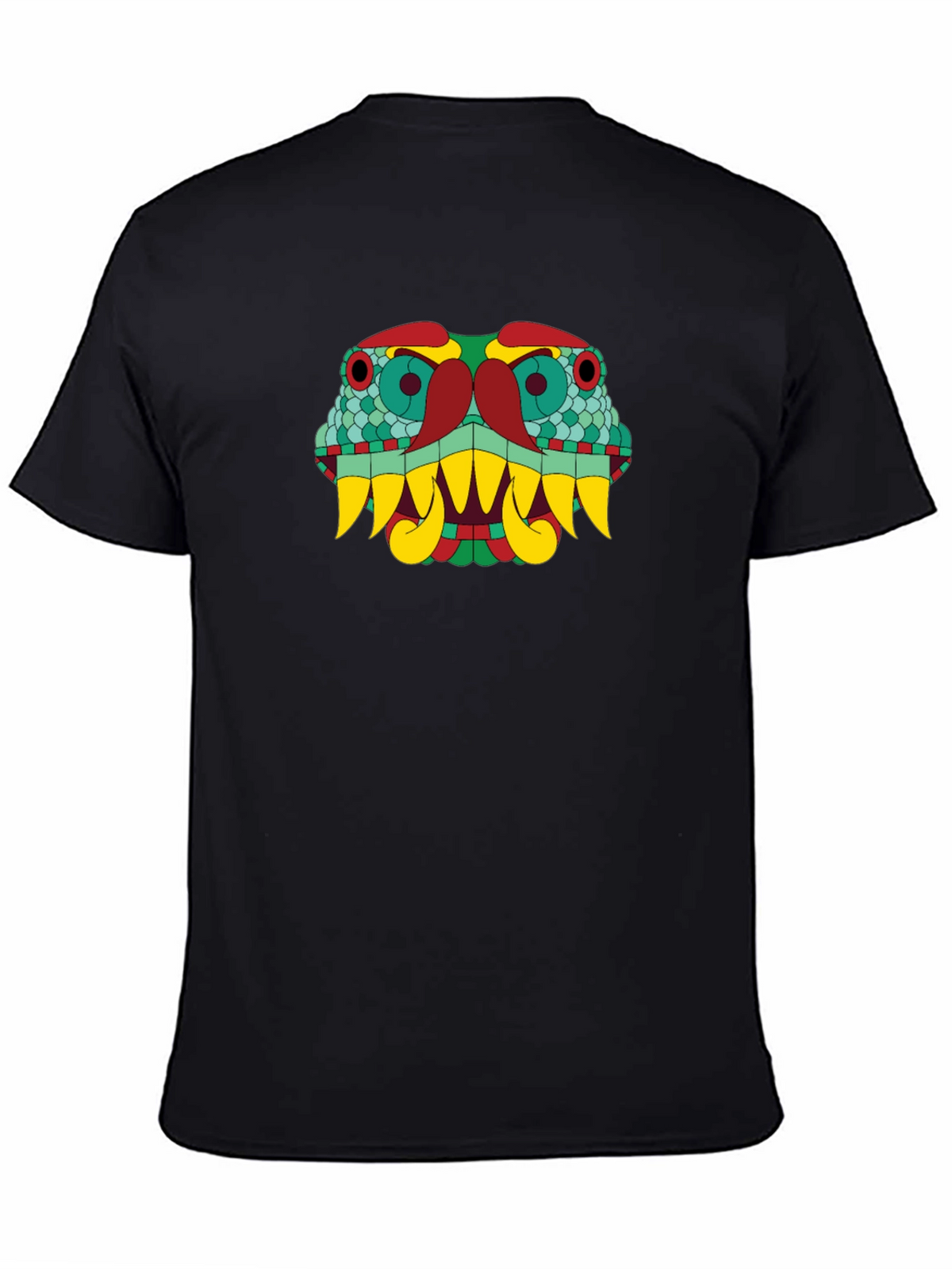 Aztec Serpent Graphic T-Shirt