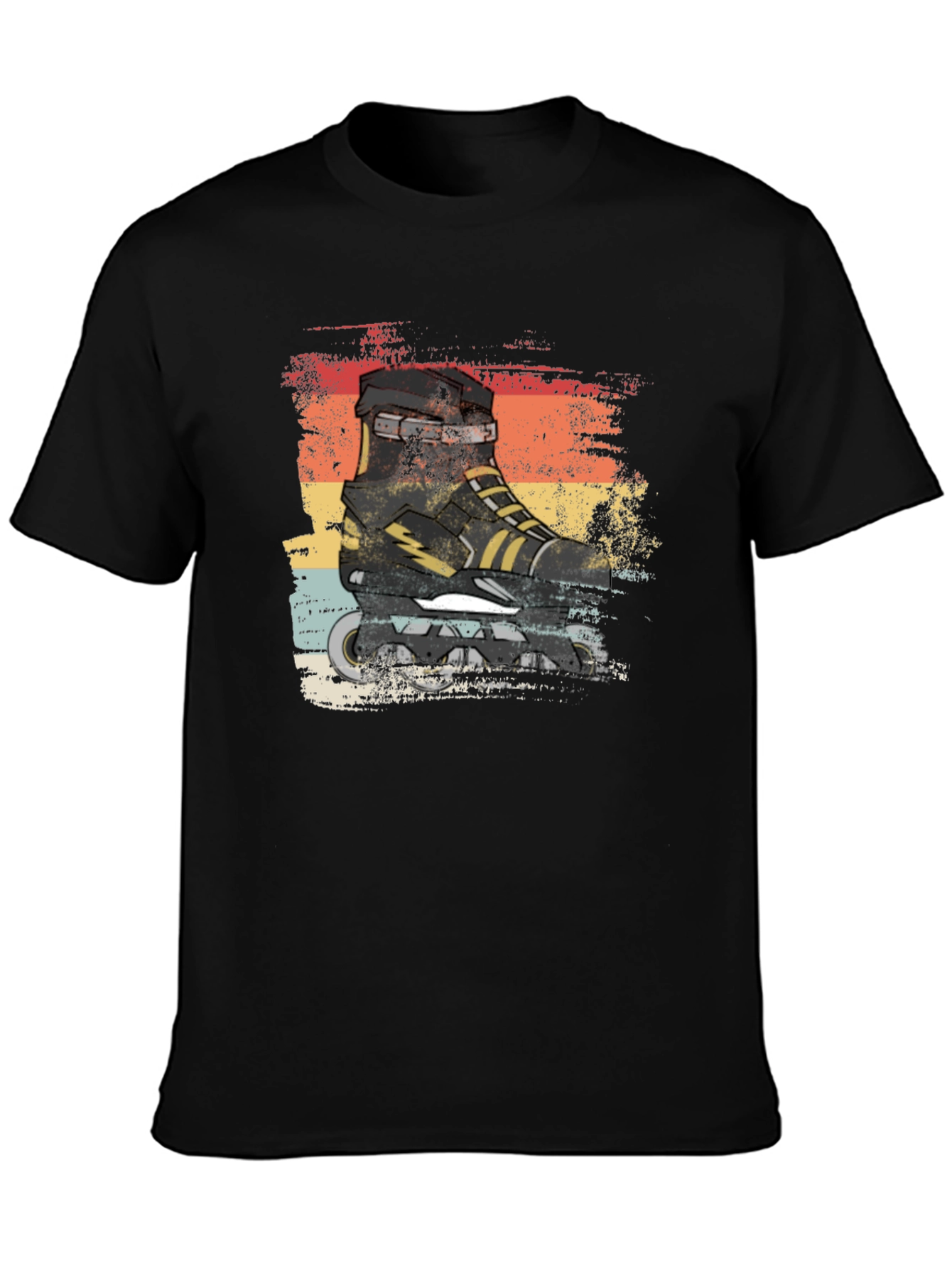 Retro Inline Skate Graphic Tee