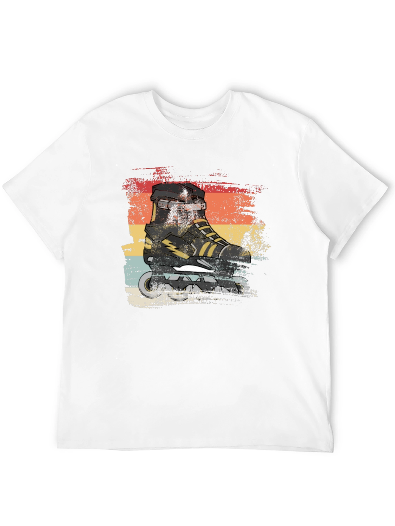 Retro Inline Skate Graphic Tee