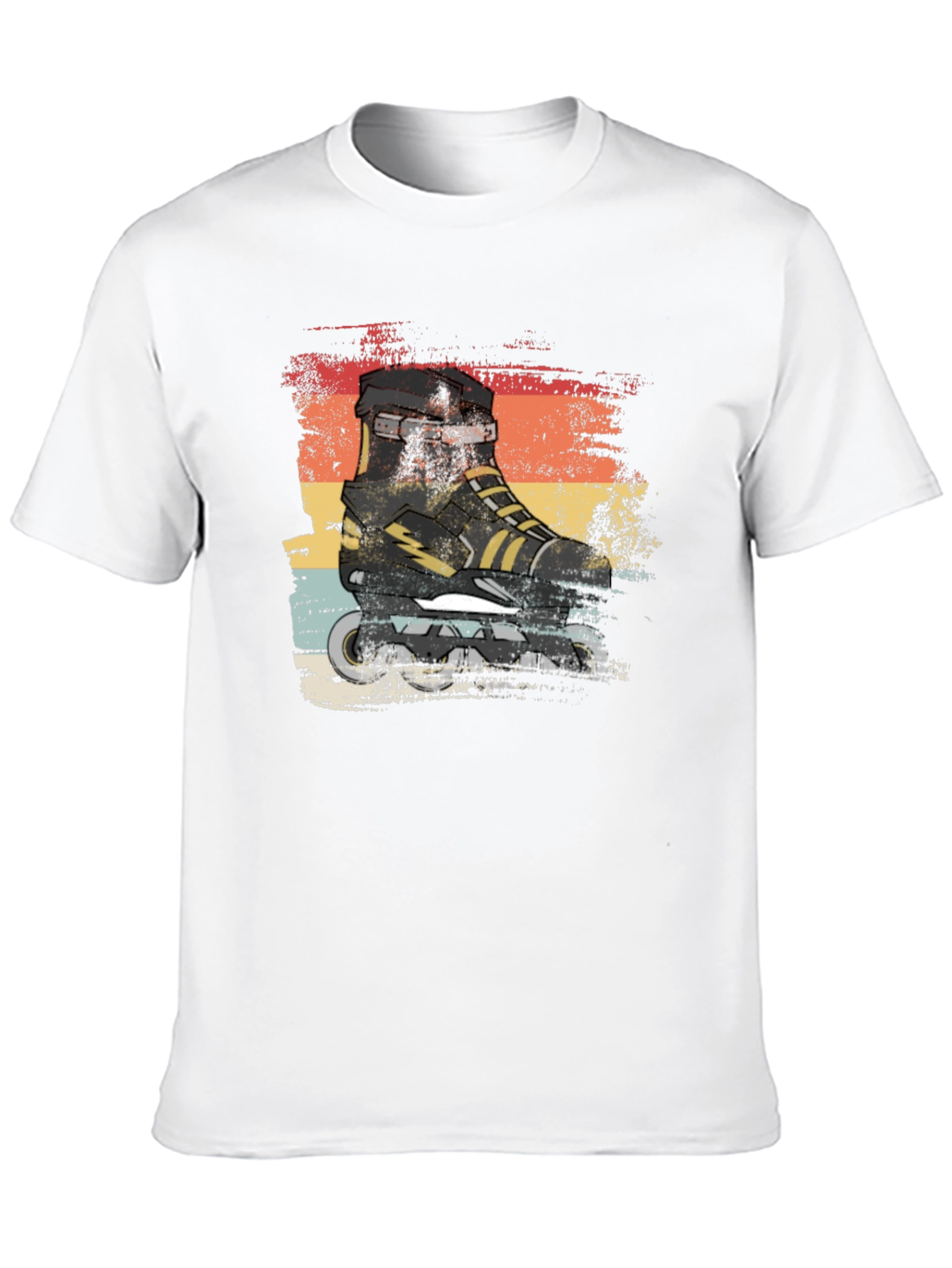 Retro Inline Skate Graphic Tee