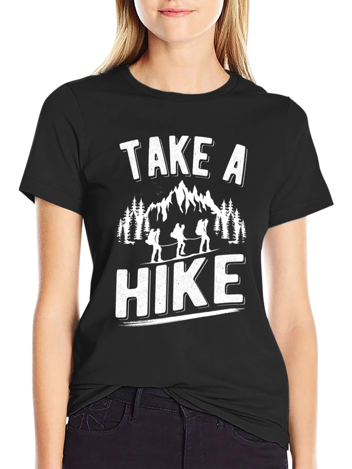 Take A Hike Graphic Tee - Mountain Adventure T-Shirt