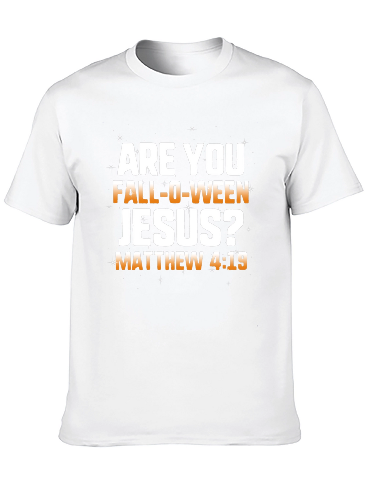 Fall-O-Ween Jesus T-Shirt: Matthew 4:19