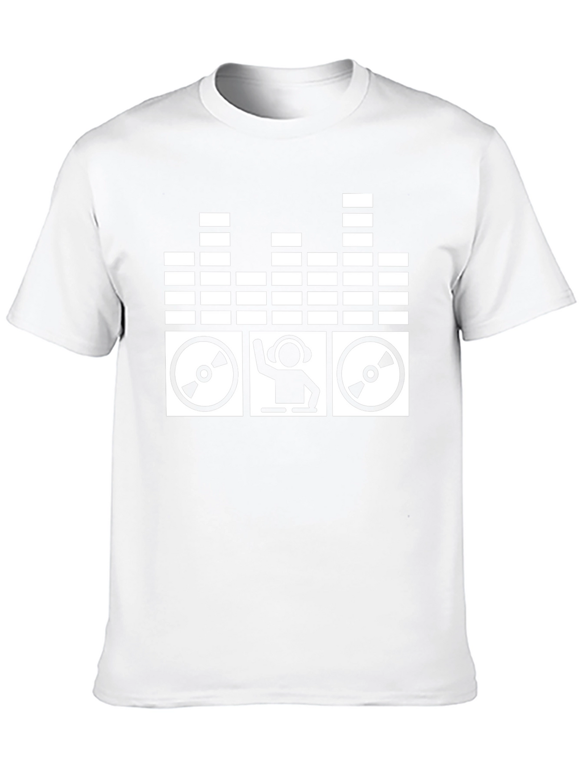 DJ Music T-Shirt - Black Graphic Tee