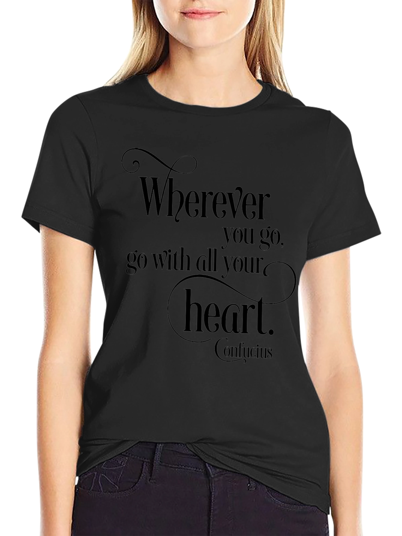 Wherever You Go Heart T-Shirt