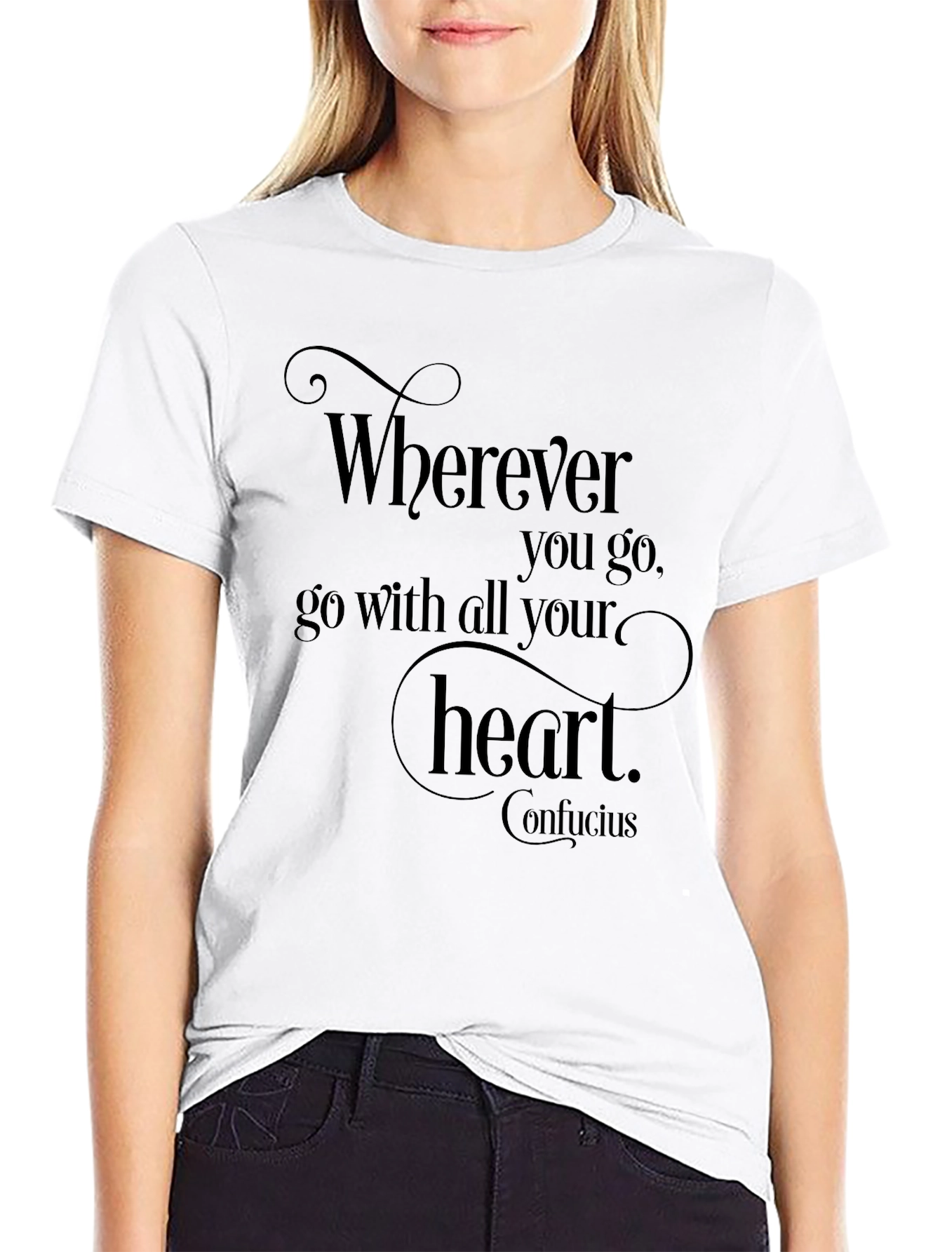 Wherever You Go Heart T-Shirt