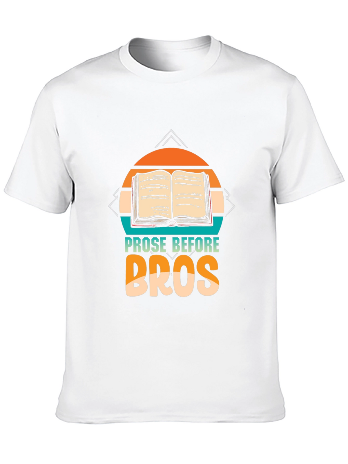 Prose Before Bros Black Graphic Tee