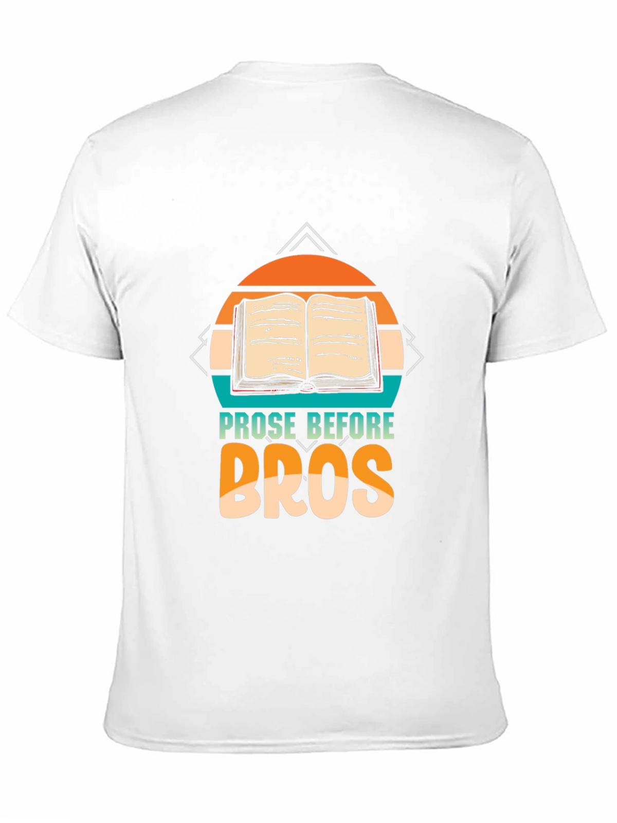 Prose Before Bros Black Graphic Tee