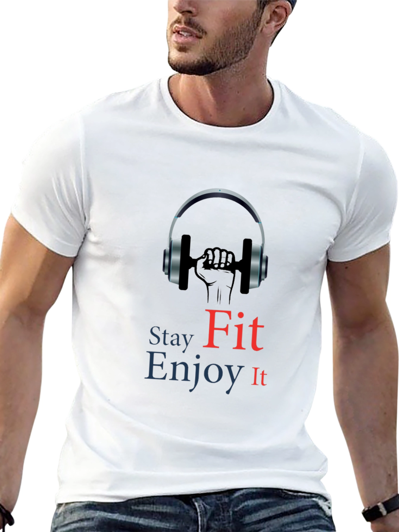 Stay Fit Enjoy It Tee