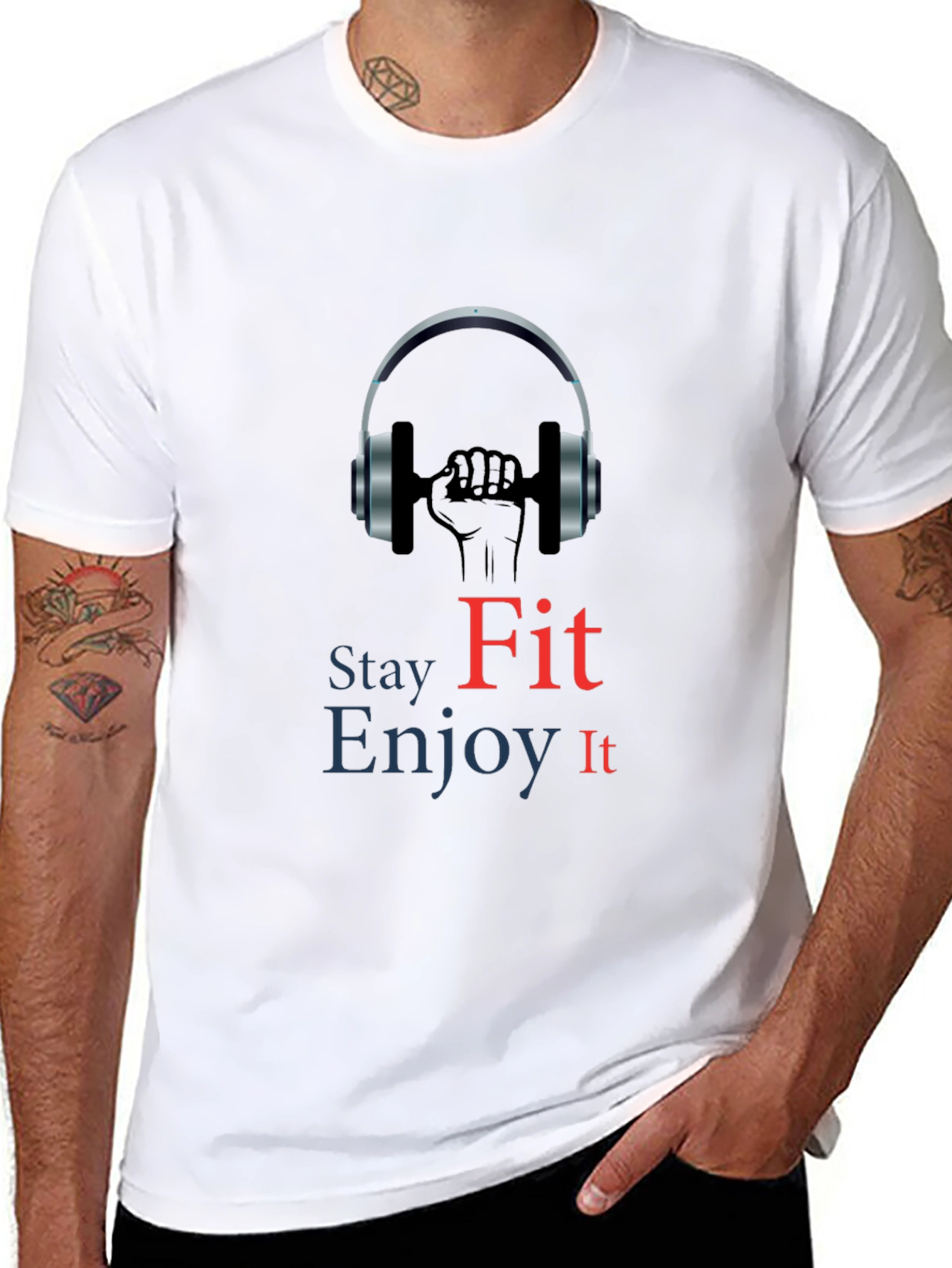 Stay Fit Enjoy It Tee