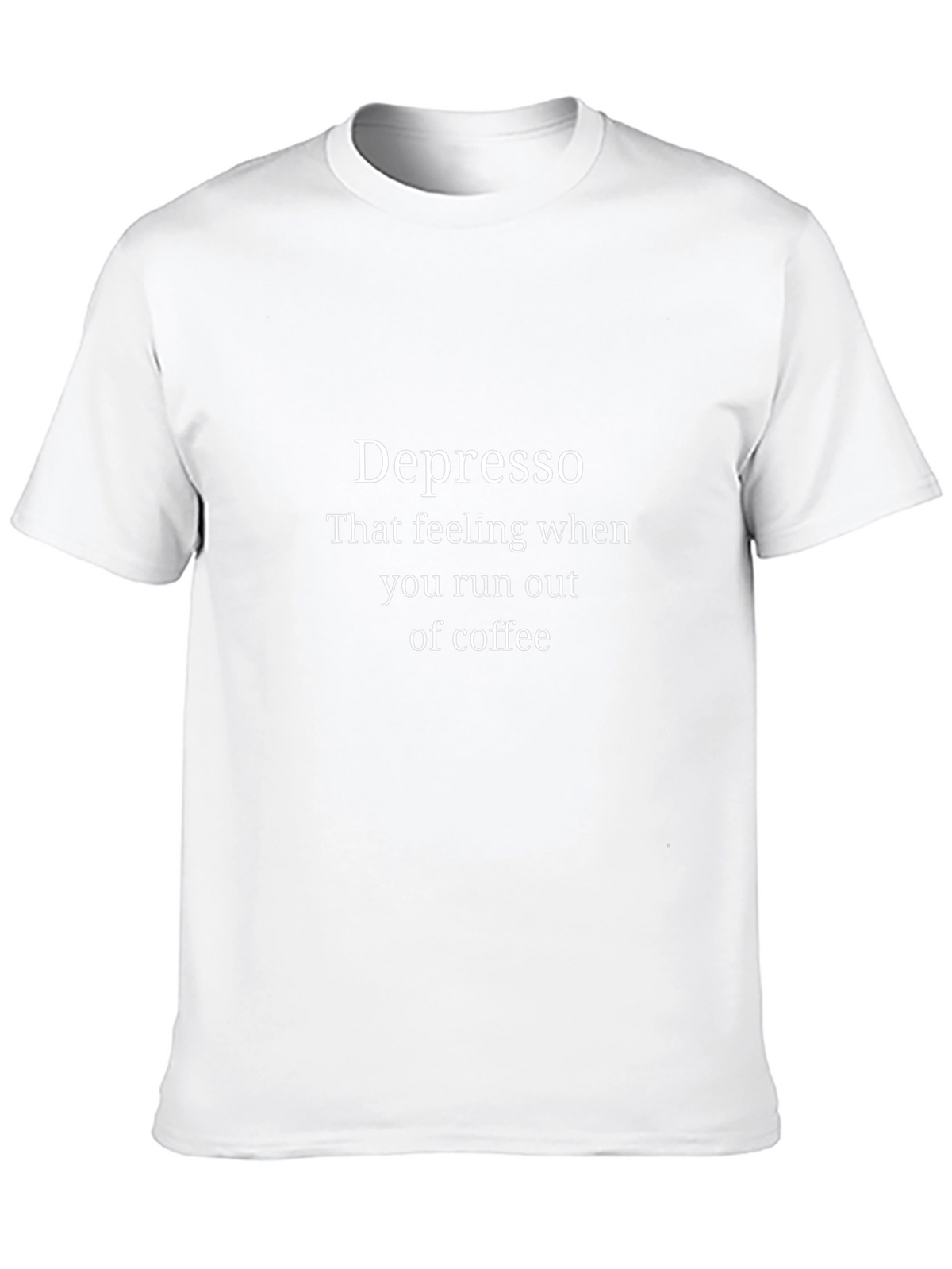Depresso Coffee T-Shirt