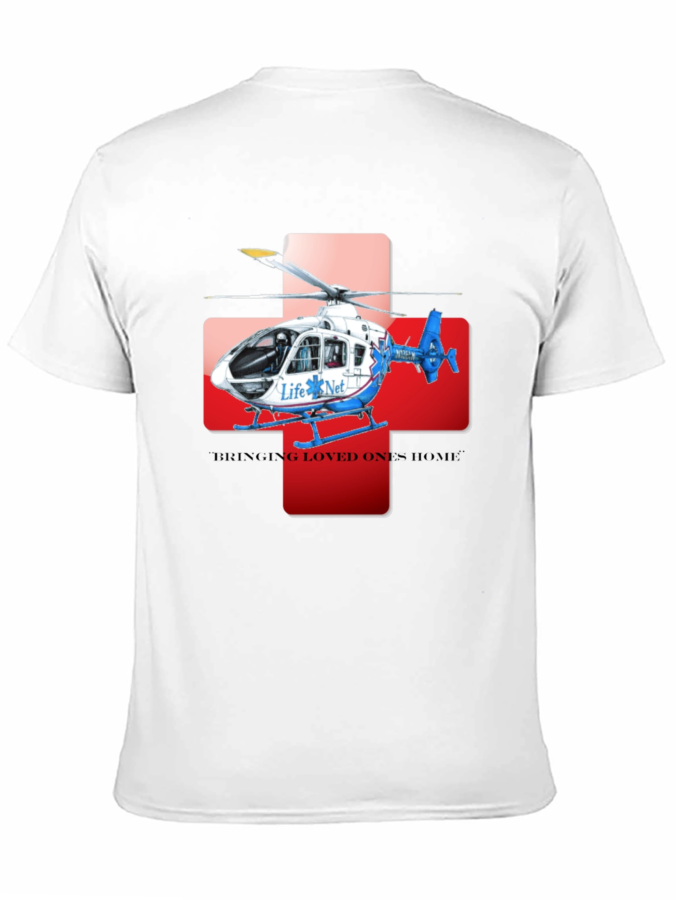 Life Net Helicopter Graphic Tee
