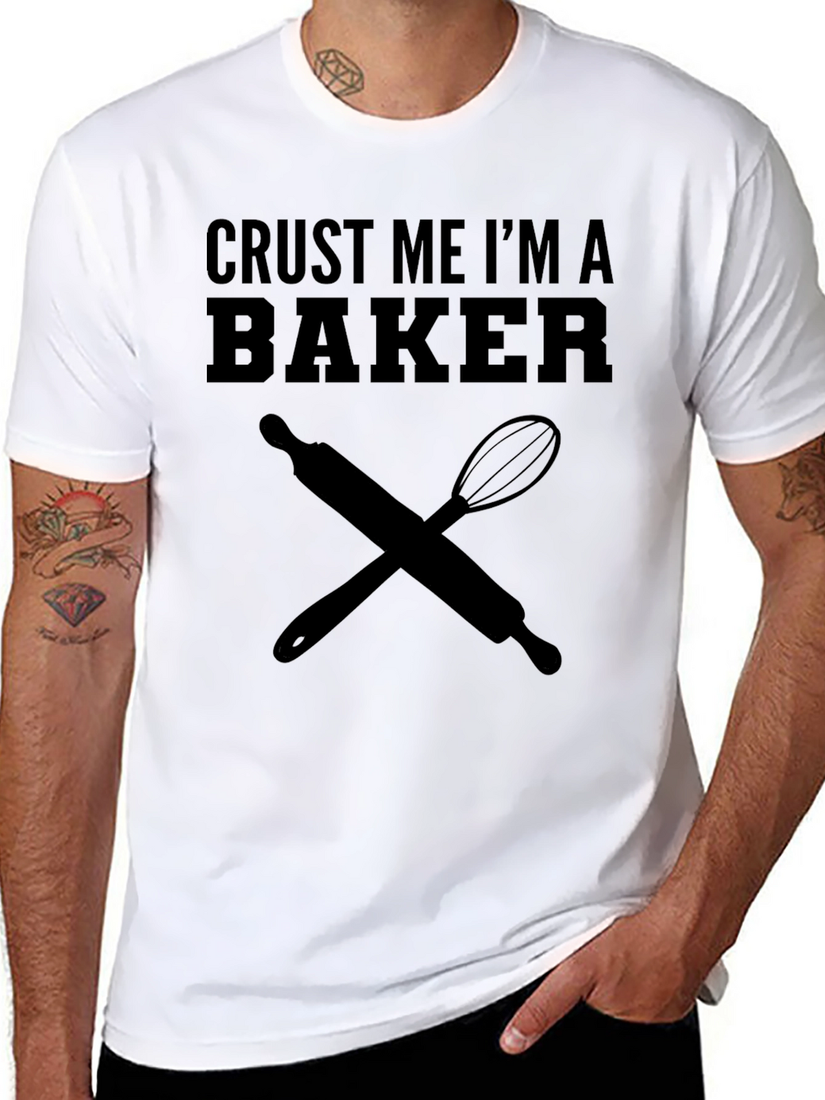 Crust Me Im A Baker T-Shirt Cooking Tee