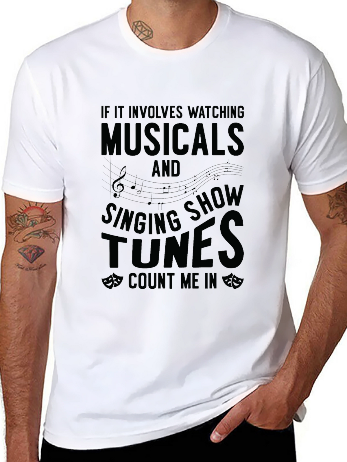 Musical Theater T-Shirt - Sing Show Tunes!