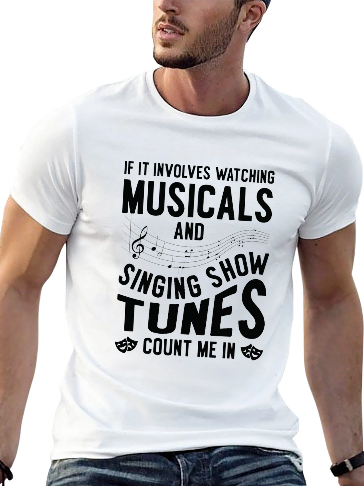 Musical Theater T-Shirt - Sing Show Tunes!