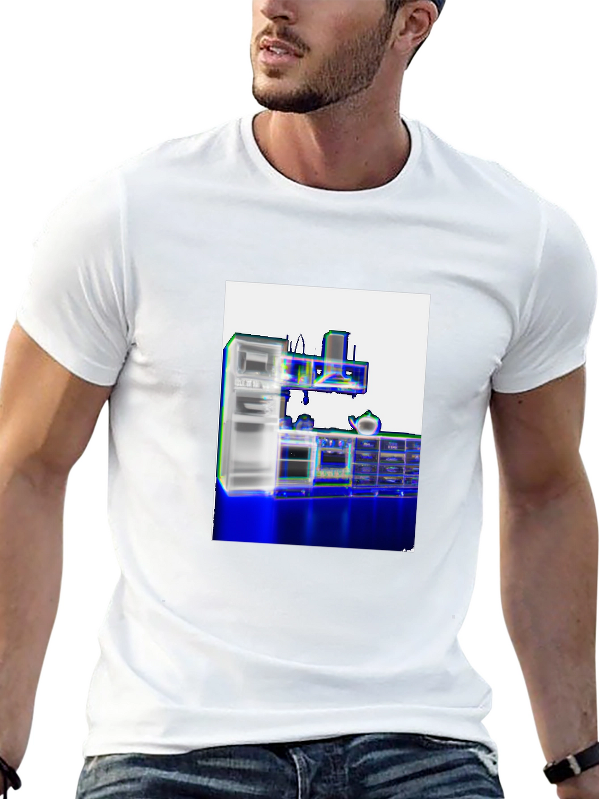 Surreal Kitchen Graphic T-Shirt