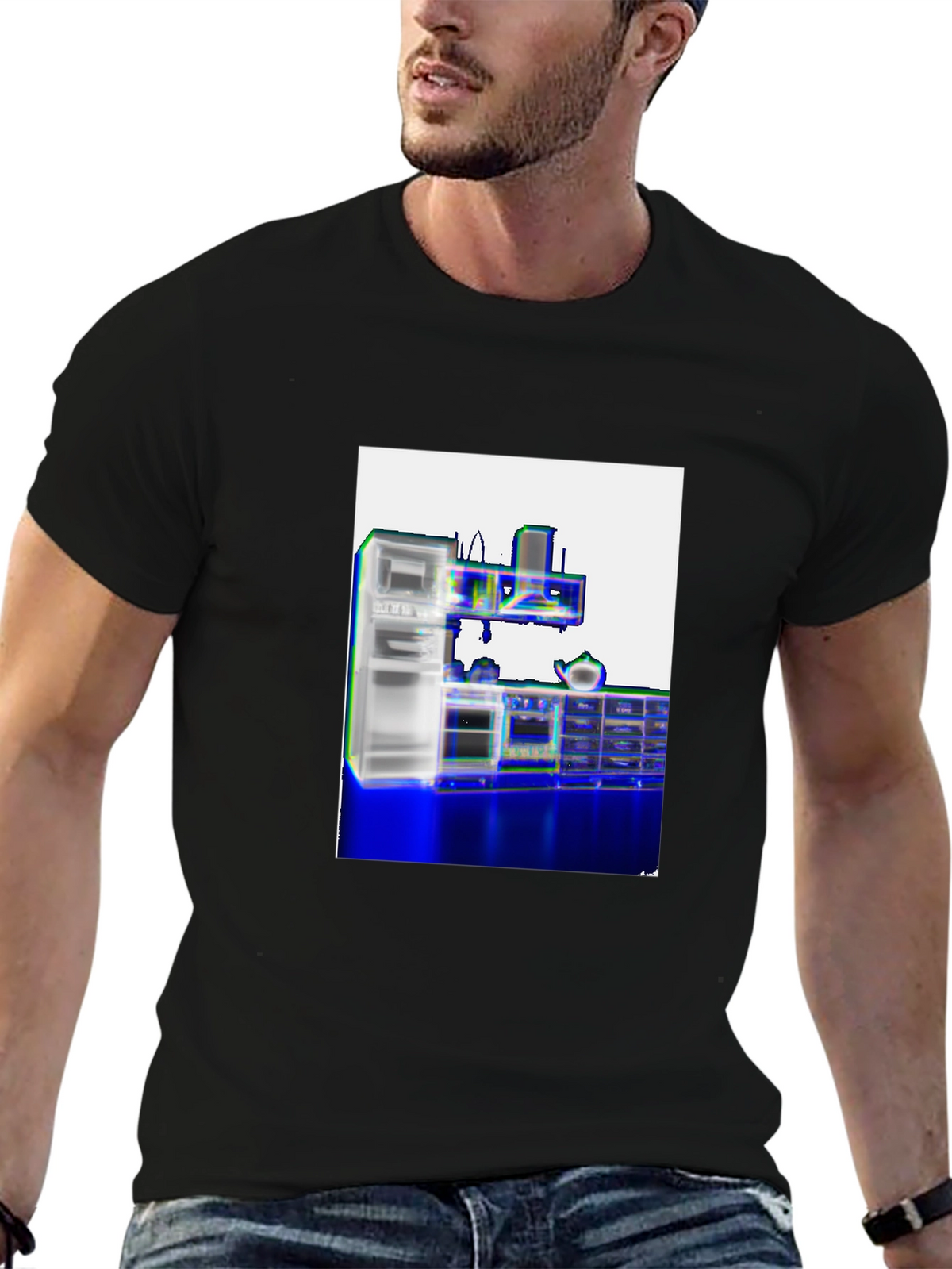 Surreal Kitchen Graphic T-Shirt
