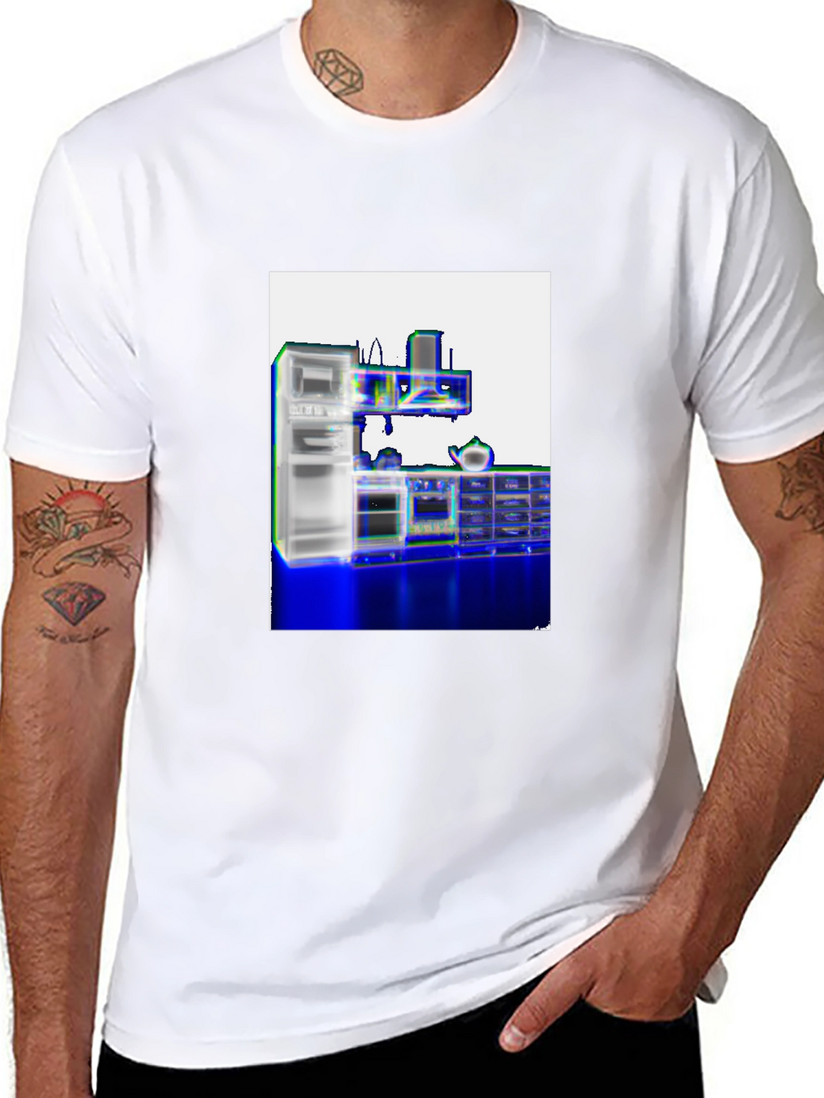 Surreal Kitchen Graphic T-Shirt