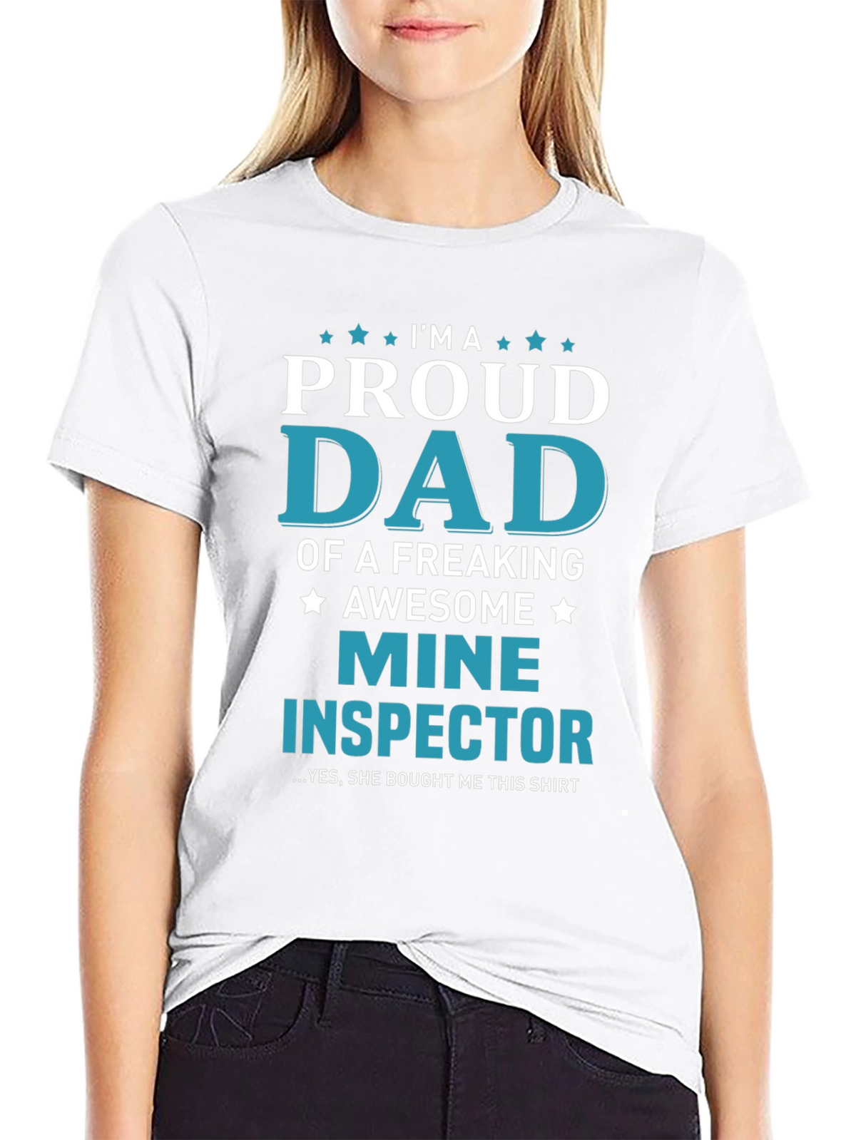 Proud Dad of a Mine Inspector T-Shirt