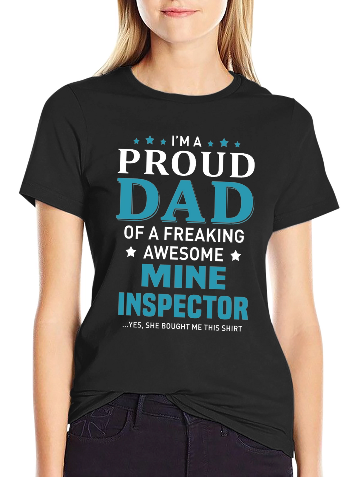 Proud Dad of a Mine Inspector T-Shirt