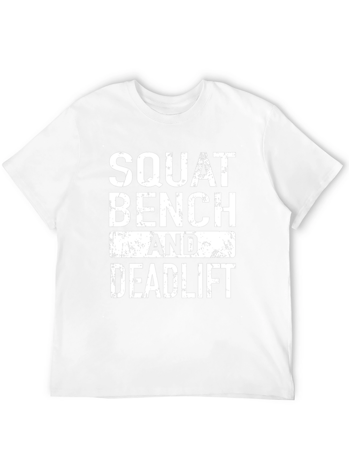 Squat Bench Deadlift Graphic Tee - Black Fitness Shirt