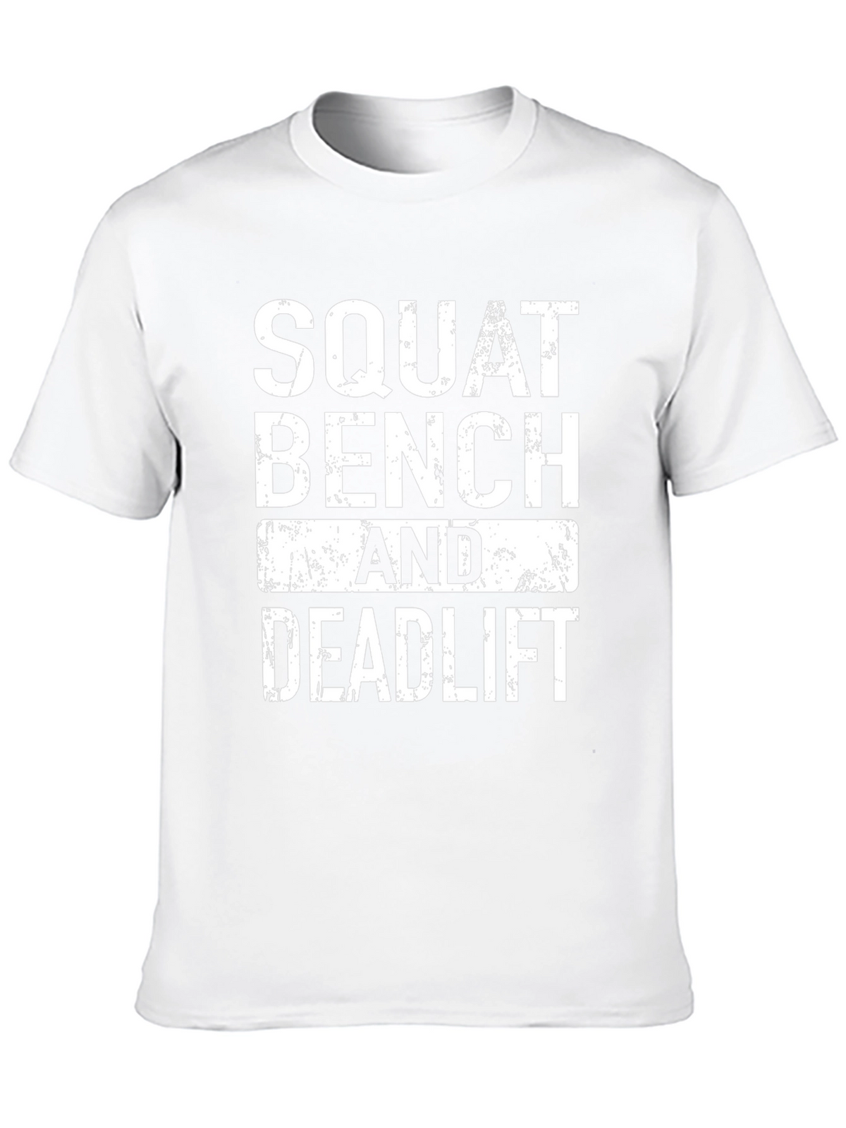 Squat Bench Deadlift Graphic Tee - Black Fitness Shirt