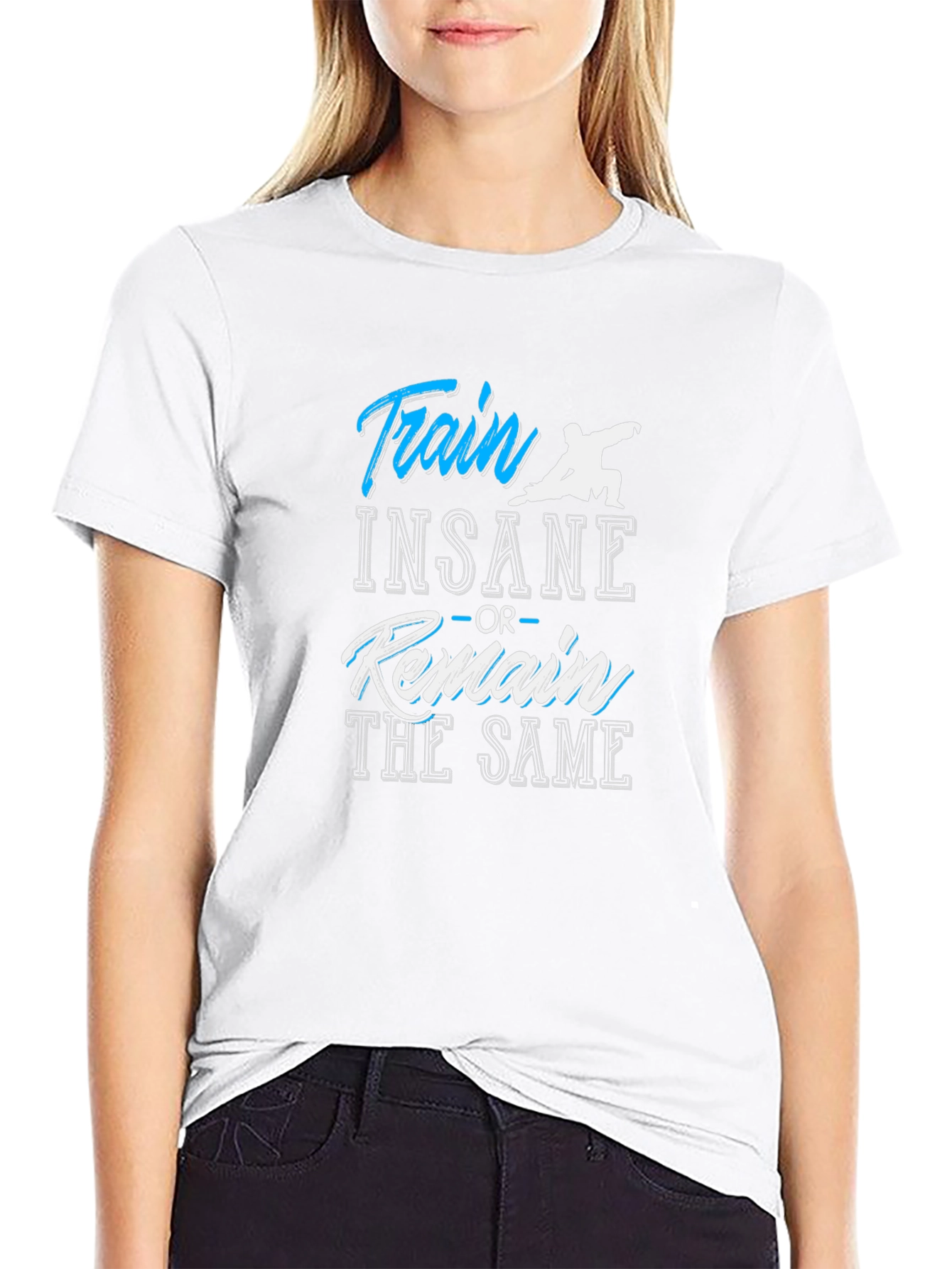 Train Insane T-Shirt - Motivational Gym Workout Tee