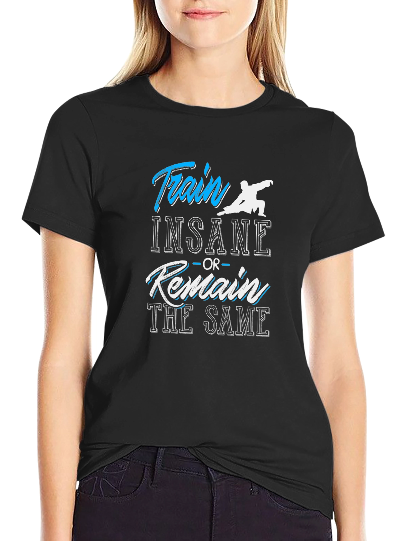 Train Insane T-Shirt - Motivational Gym Workout Tee