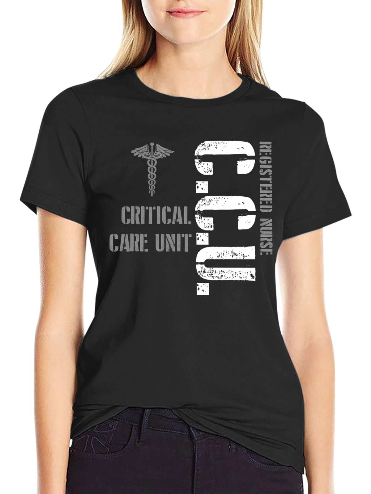 CCU Registered Nurse T-Shirt - Critical Care Apparel