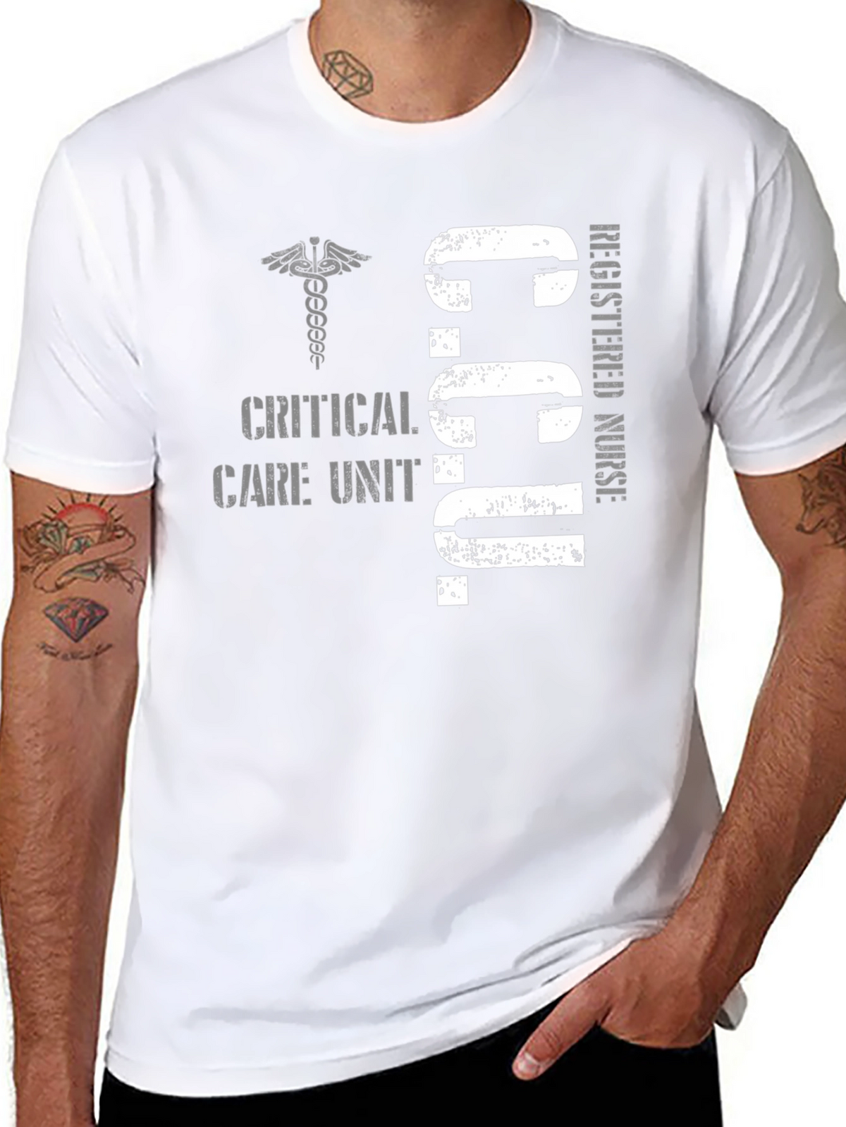 CCU Registered Nurse T-Shirt - Critical Care Apparel