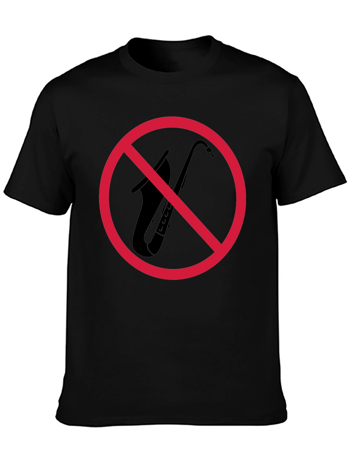 Saxophone Ban T-Shirt: Express Your Musical Rebellion!