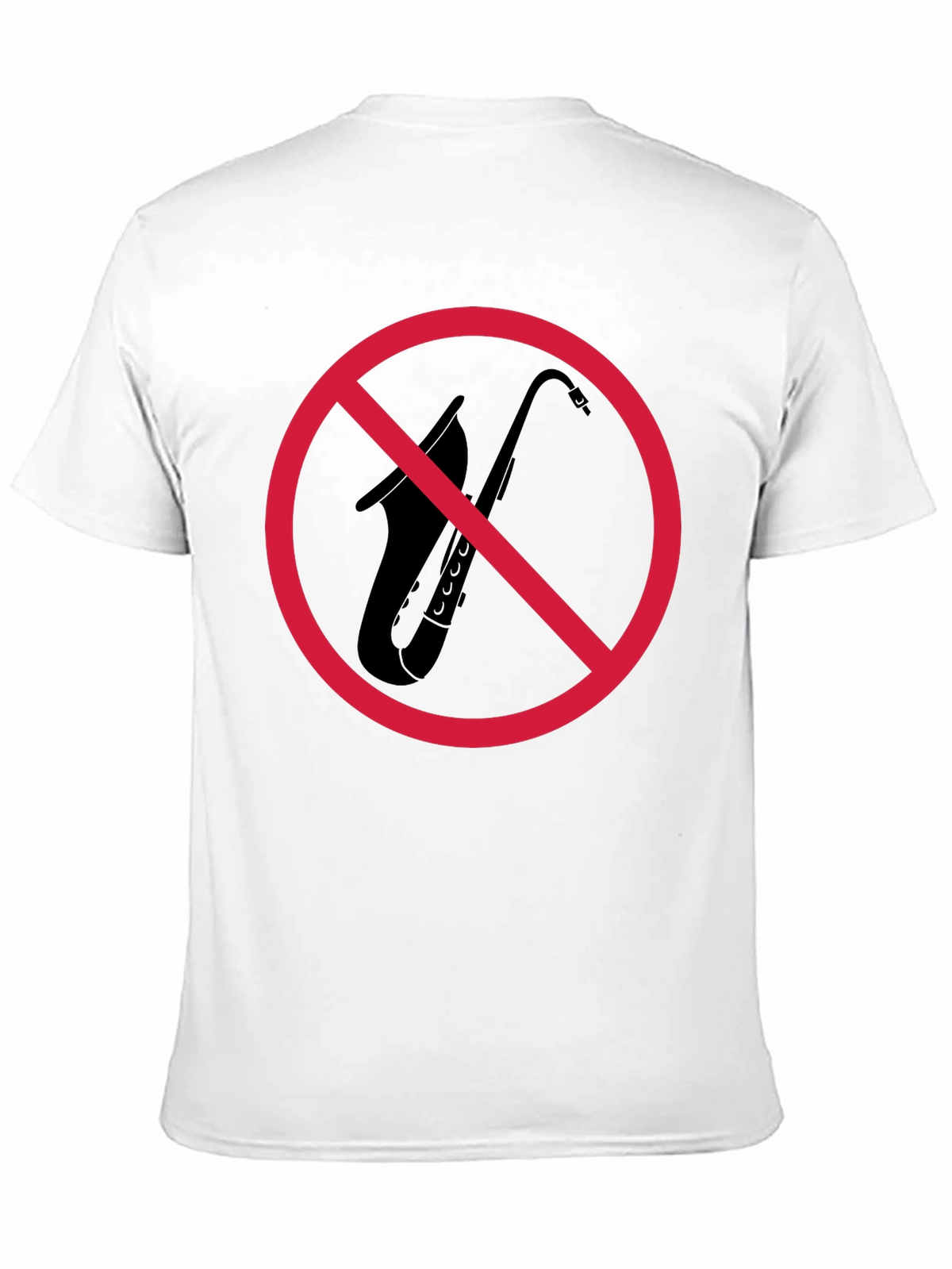 Saxophone Ban T-Shirt: Express Your Musical Rebellion!