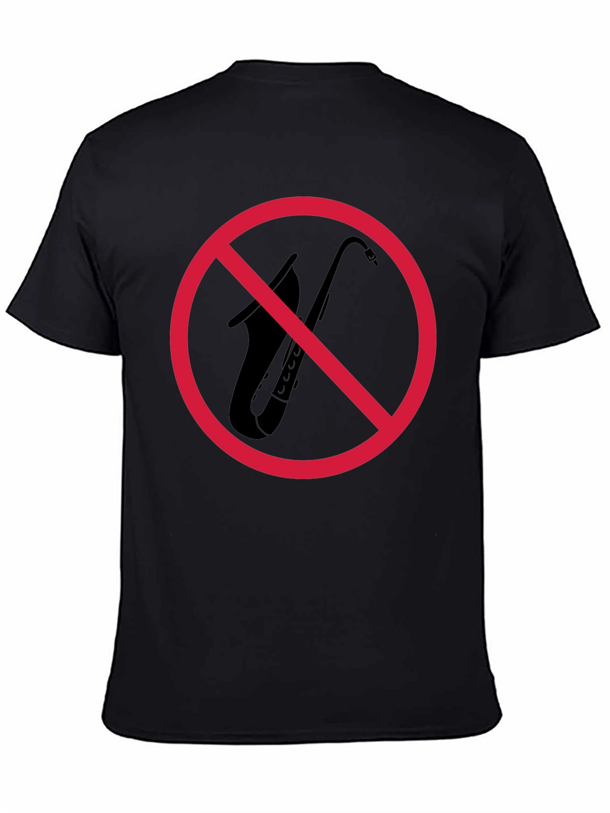 Saxophone Ban T-Shirt: Express Your Musical Rebellion!