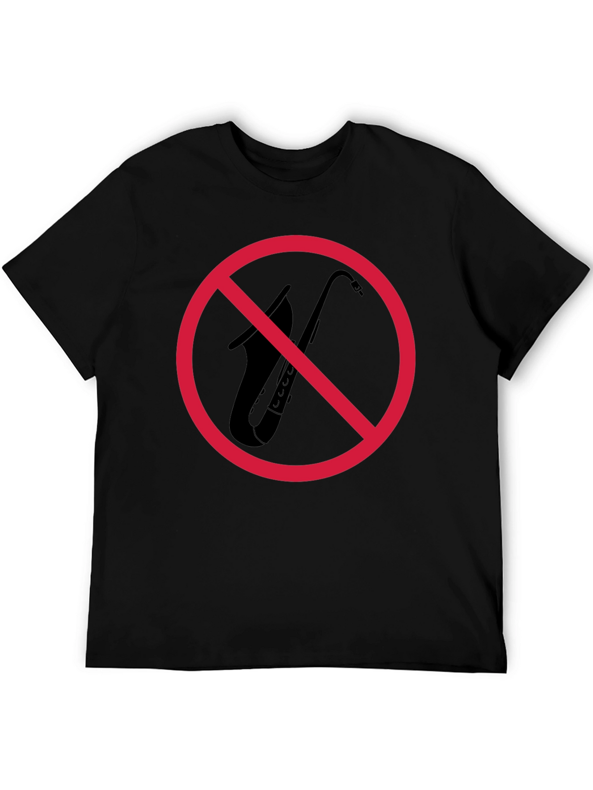 Saxophone Ban T-Shirt: Express Your Musical Rebellion!