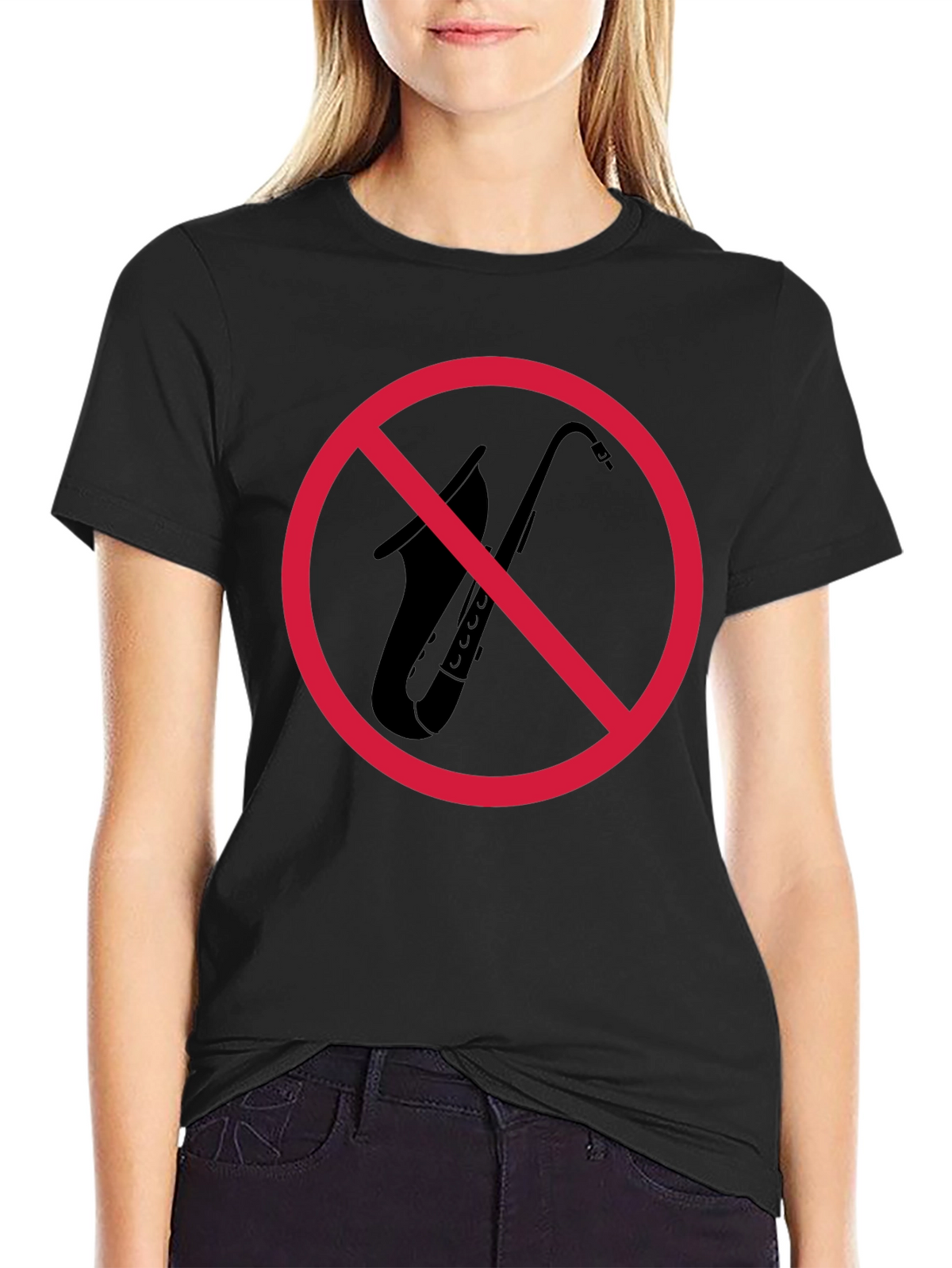 Saxophone Ban T-Shirt: Express Your Musical Rebellion!