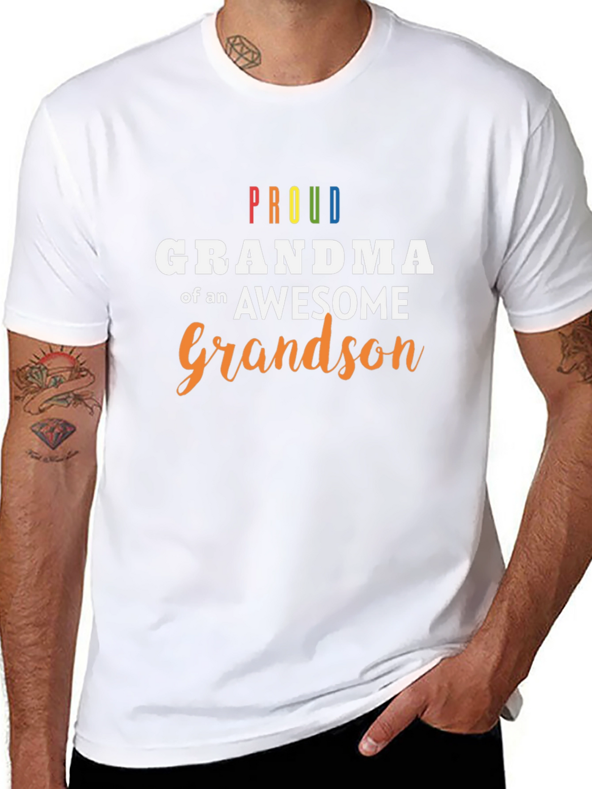 Proud Grandma of an Awesome Grandson T-Shirt