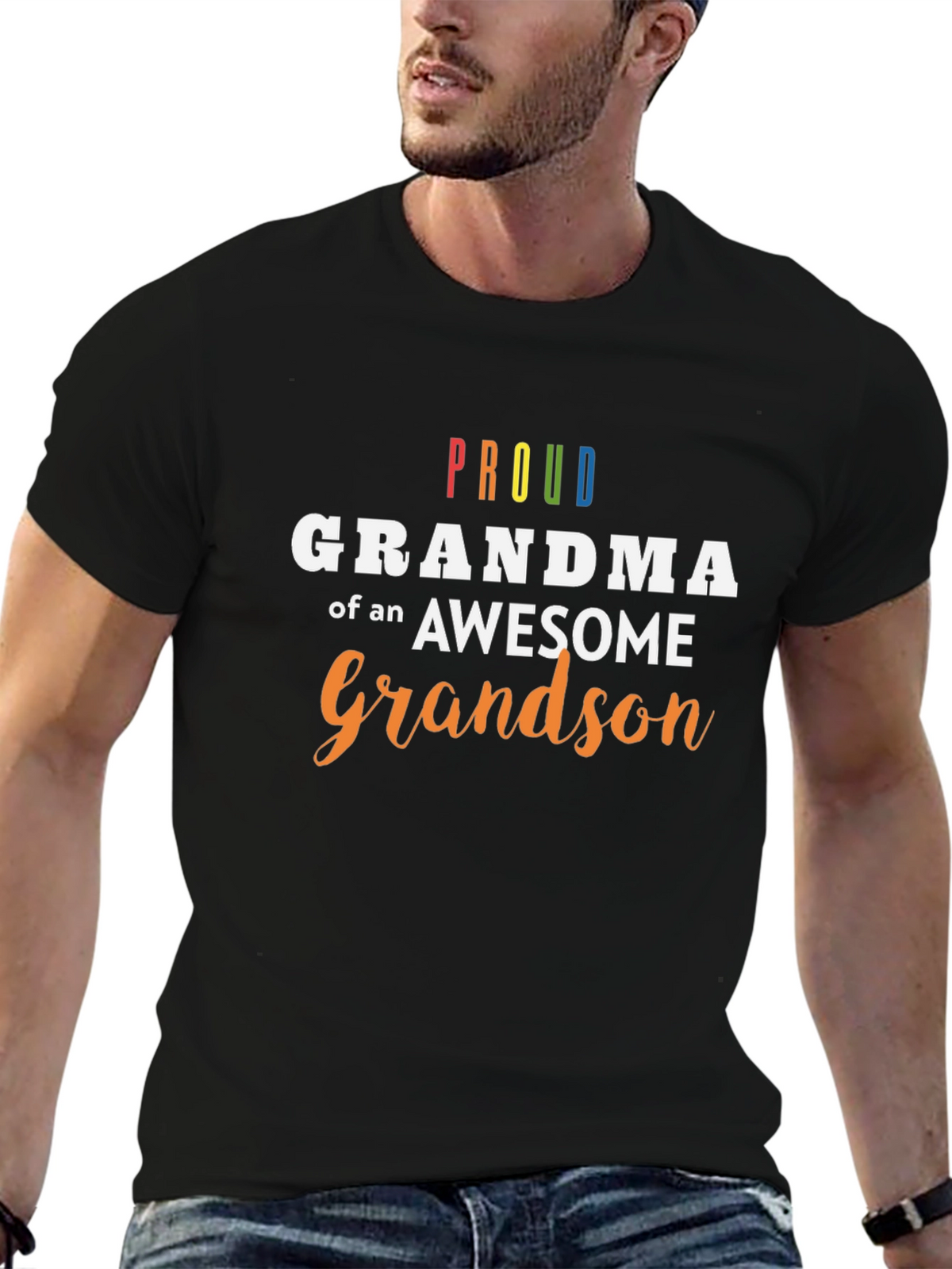 Proud Grandma of an Awesome Grandson T-Shirt