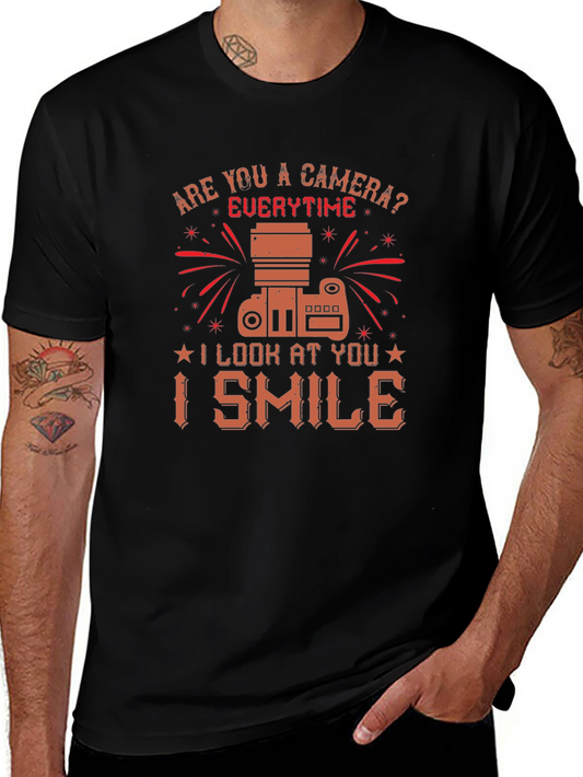 Camera Lover T-Shirt - Everytime I Smile Tee