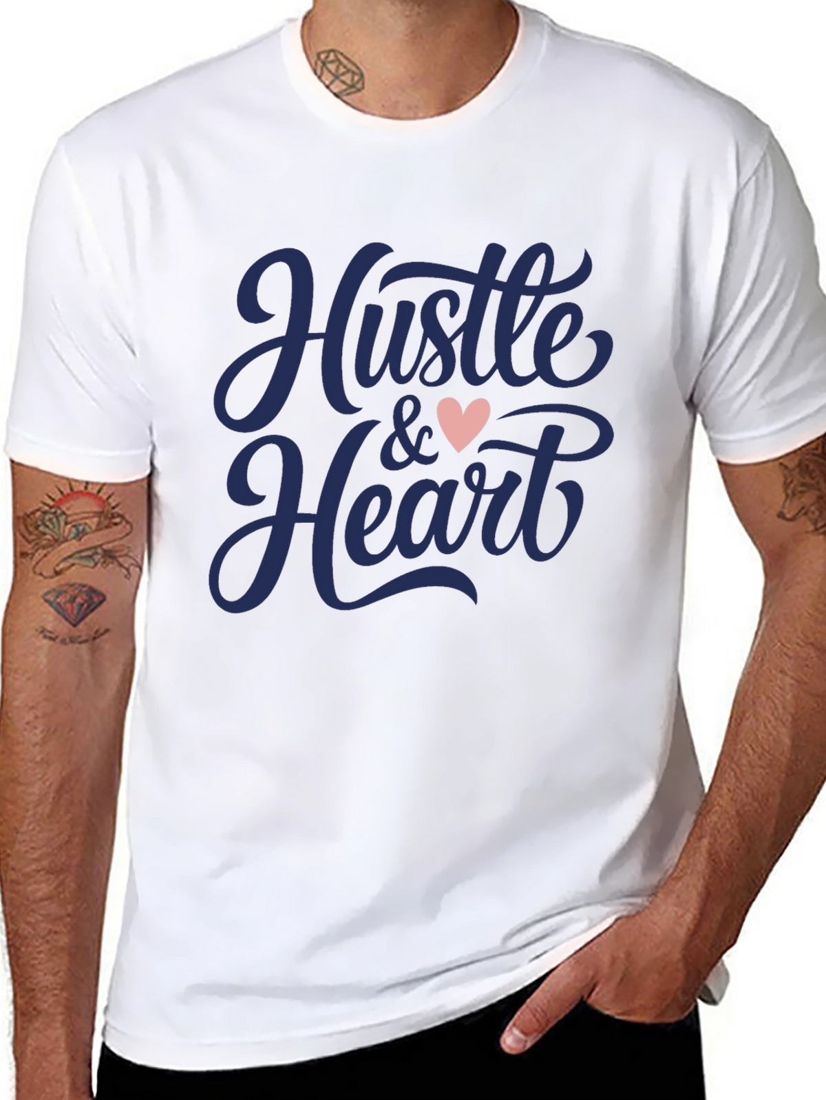Hustle & Heart Graphic Tee