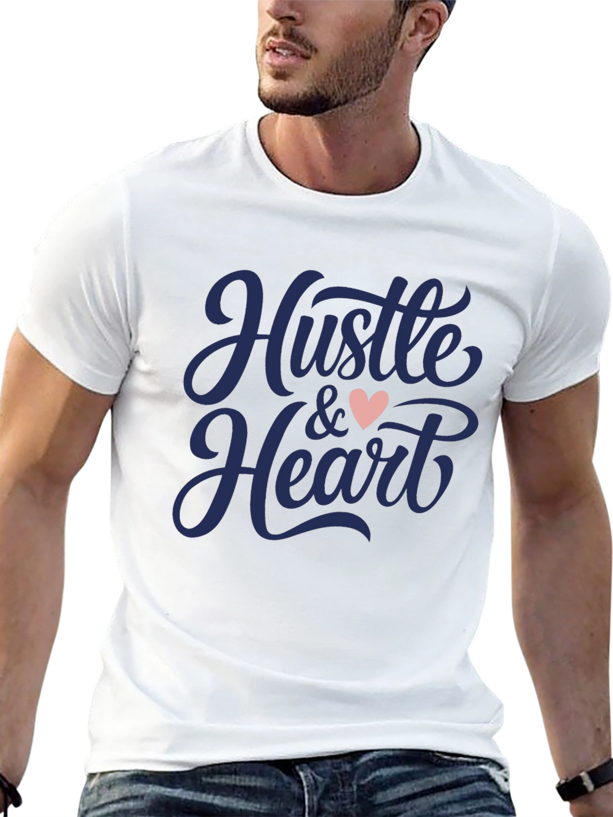 Hustle & Heart Graphic Tee