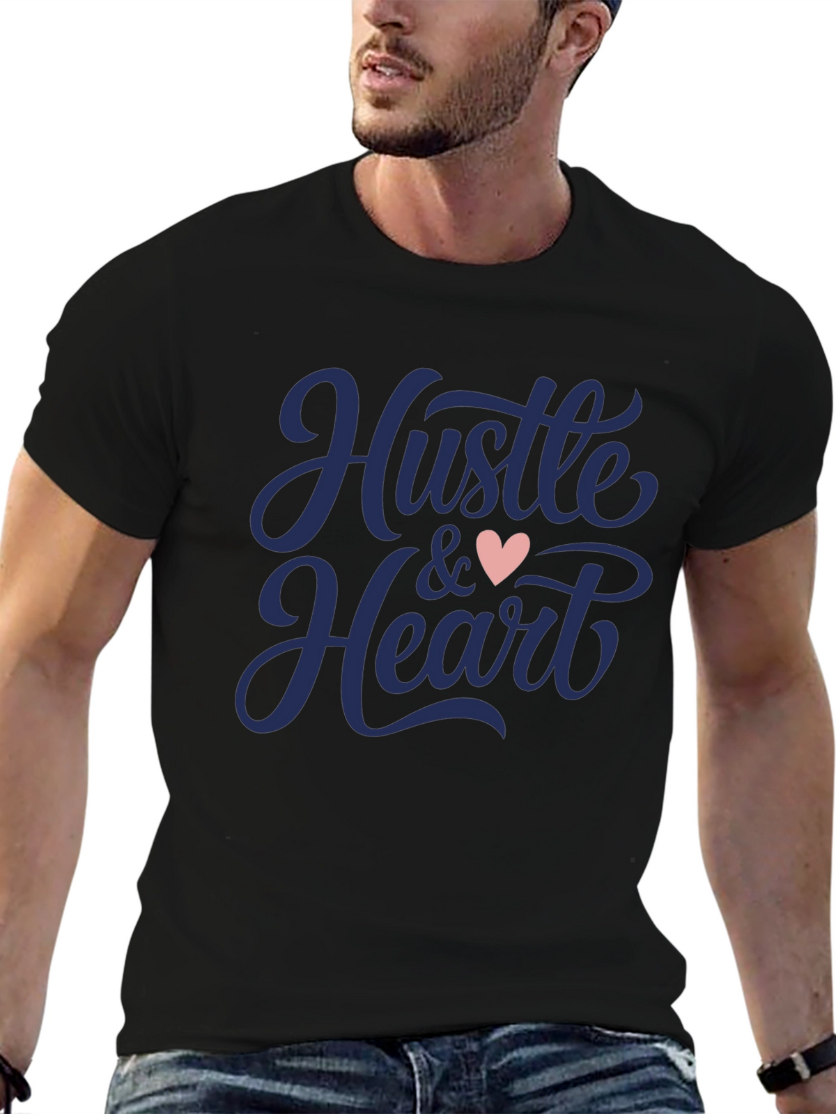 Hustle & Heart Graphic Tee
