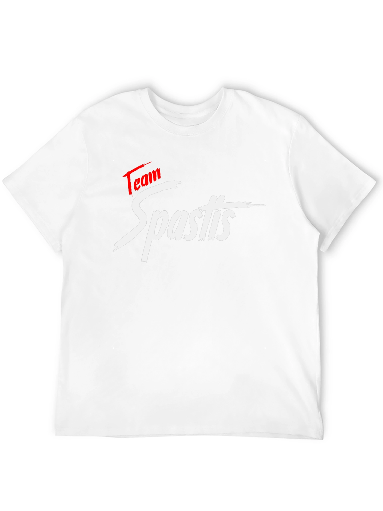 Team Spastis Black T-Shirt - Bold Graphic Tee