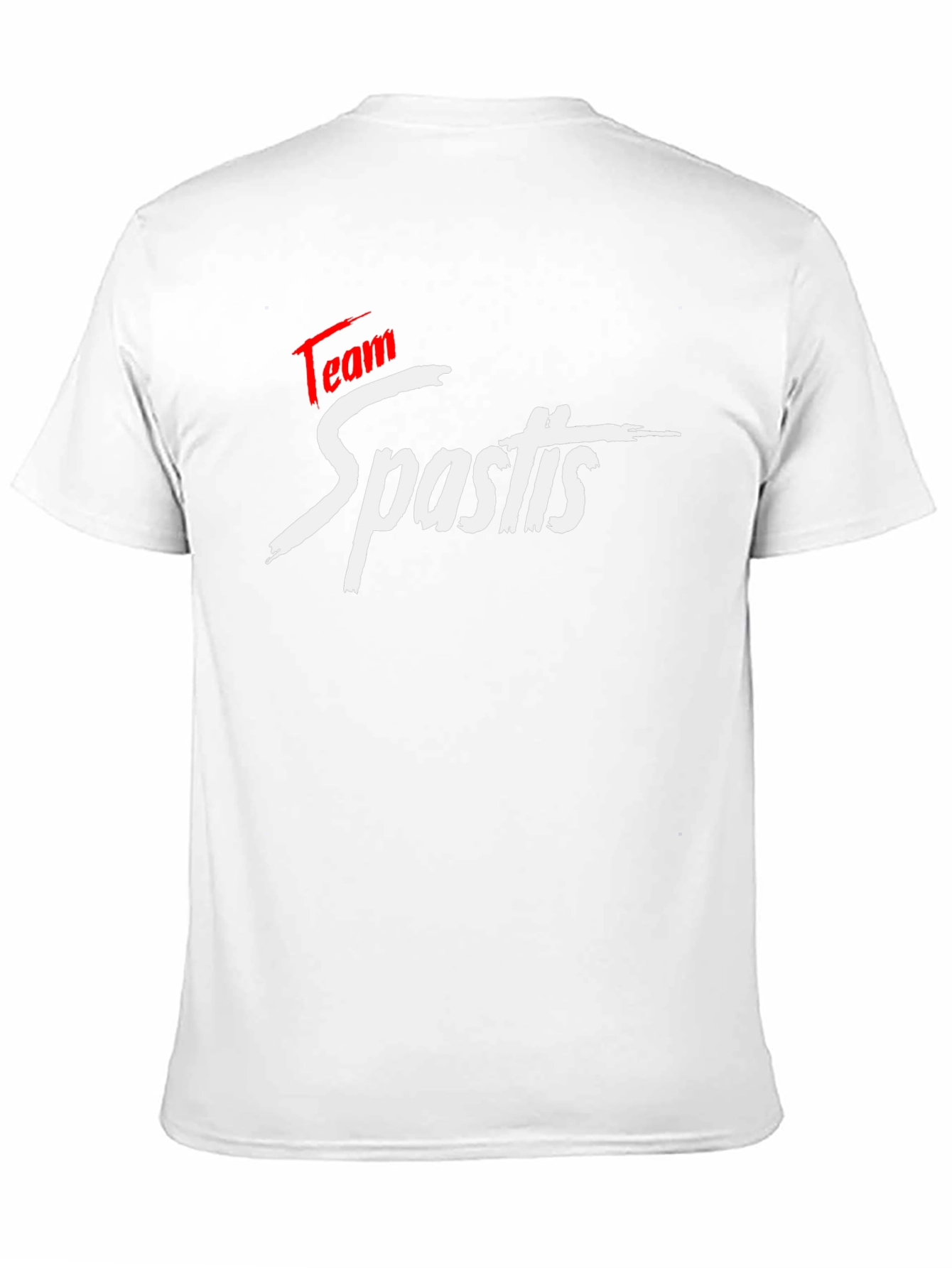 Team Spastis Black T-Shirt - Bold Graphic Tee