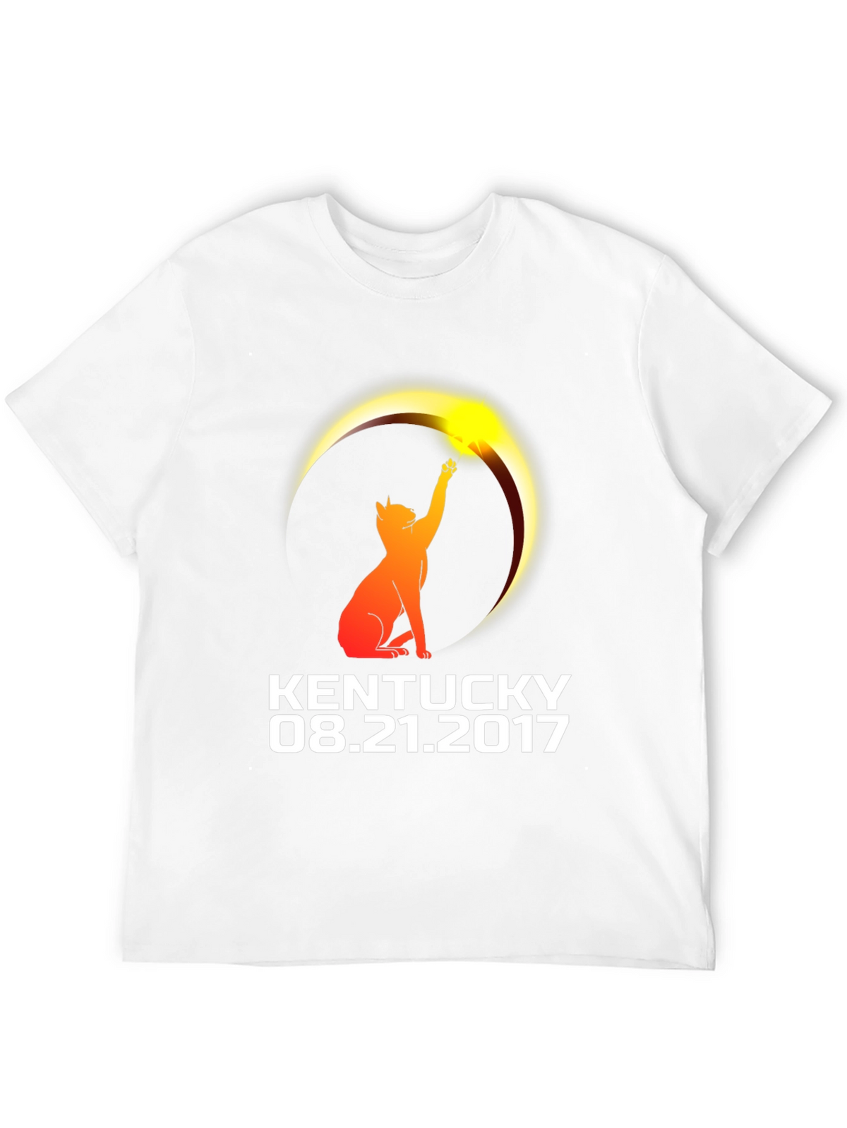 Kentucky Eclipse Cat T-Shirt - August 21 2017
