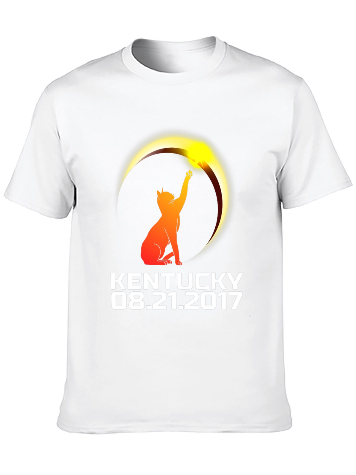 Kentucky Eclipse Cat T-Shirt - August 21 2017